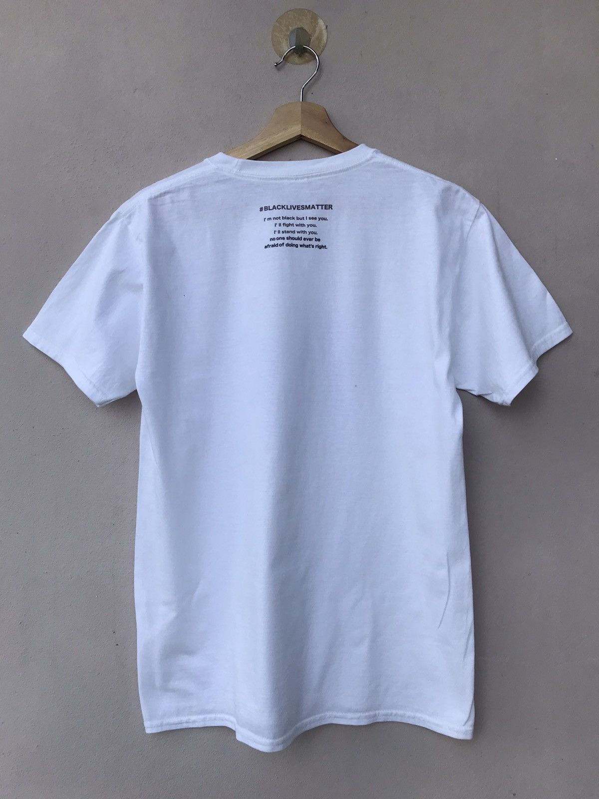 Japanese Brand Vintage Y2k I Love Myself Black Lives Matter Tee Size US M / EU 48-50 / 2 - 5 Thumbnail