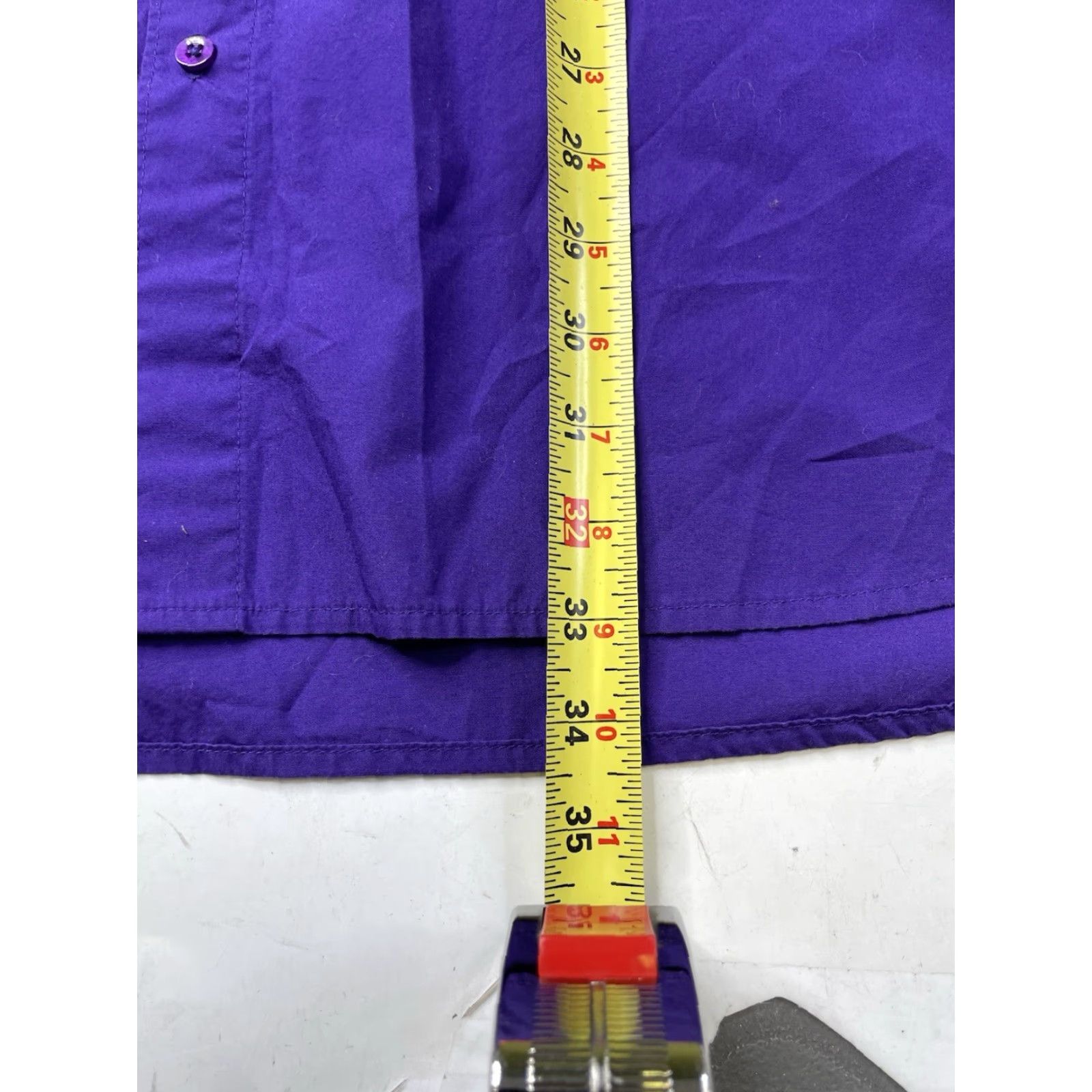NCAA Columbia Shirt Mens XL Orange Purple Clemson Tigers Button Up NCAA vented Breathable Pockets Embroidered Multicolor Casual Sports University 90s? Size US XL / EU 56 / 4 - 6 Thumbnail