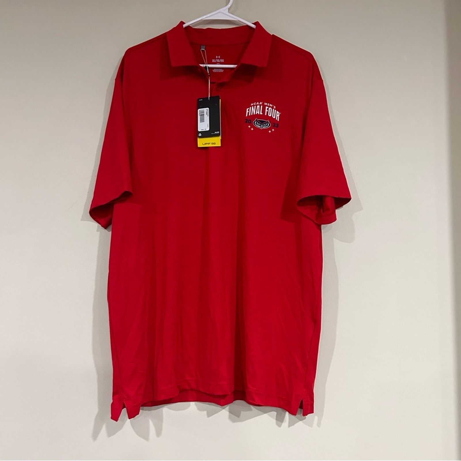 Under Armour 2023 Florida Atlantic Final Four Polo Size US XL / EU 56 / 4 - 1 Thumbnail