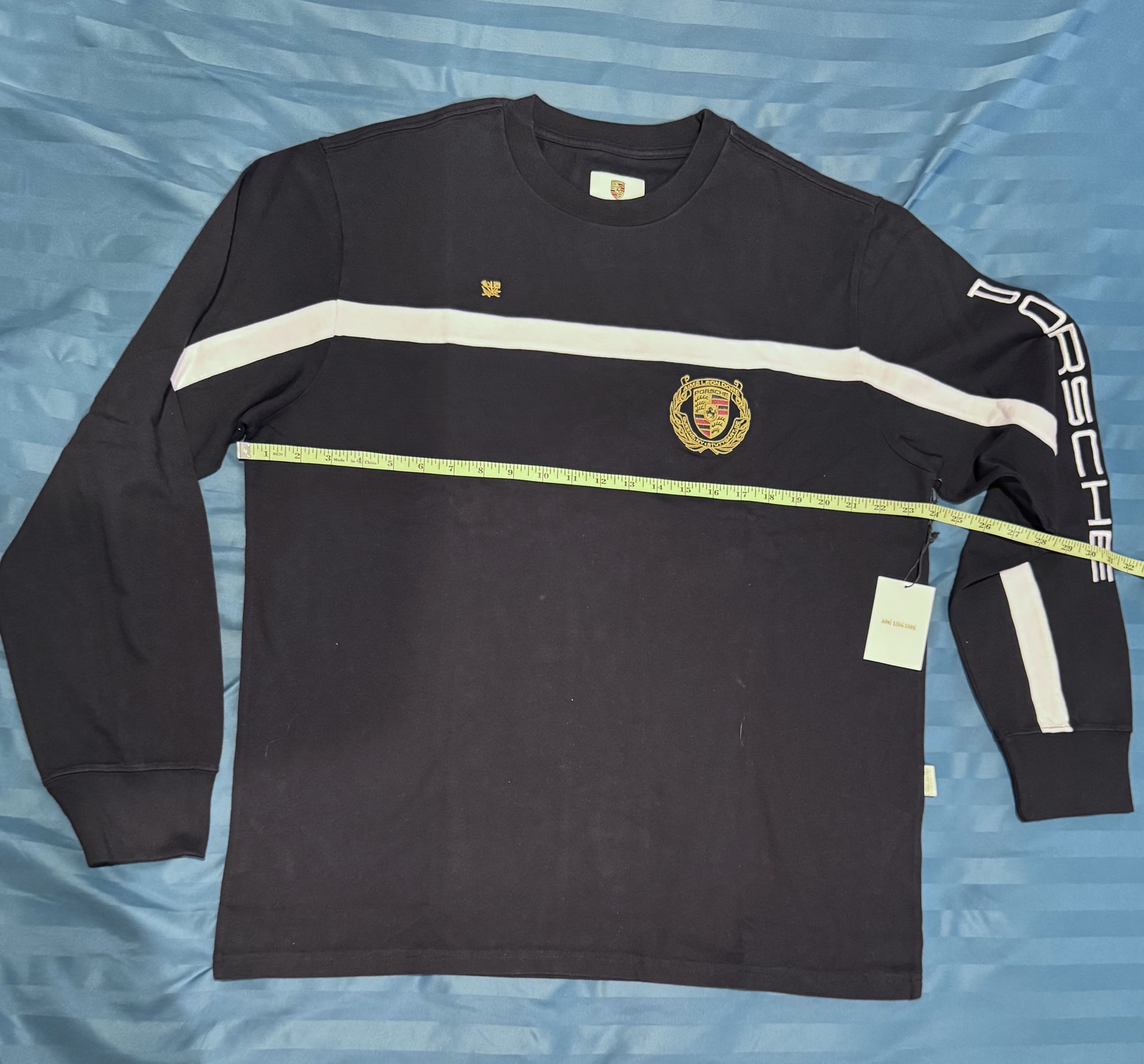 Aime Leon Dore×Porsche ゲームシャツ　サッカーシャツ Aime Leon Dore x Porsche 993 Turbo Team Jersey Black Men's - FW24 - US