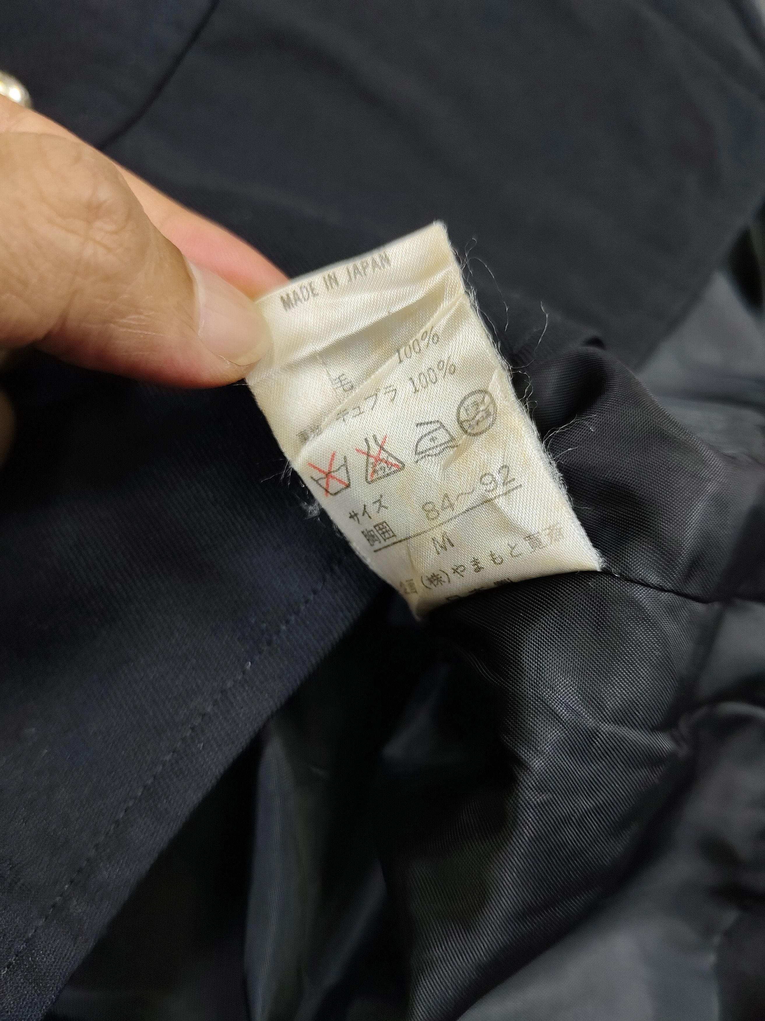 Kansai Yamamoto 80s Kansai- Archive Tailoring Double Breasted Military Blaze Size US M / EU 48-50 / 2 - 10 Thumbnail