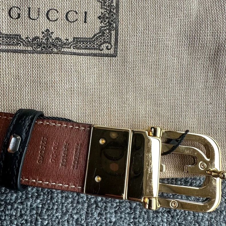 Gucci Gucci Square double G interlocking belt 2501-Nextarrow Size ONE SIZE - 4 Thumbnail