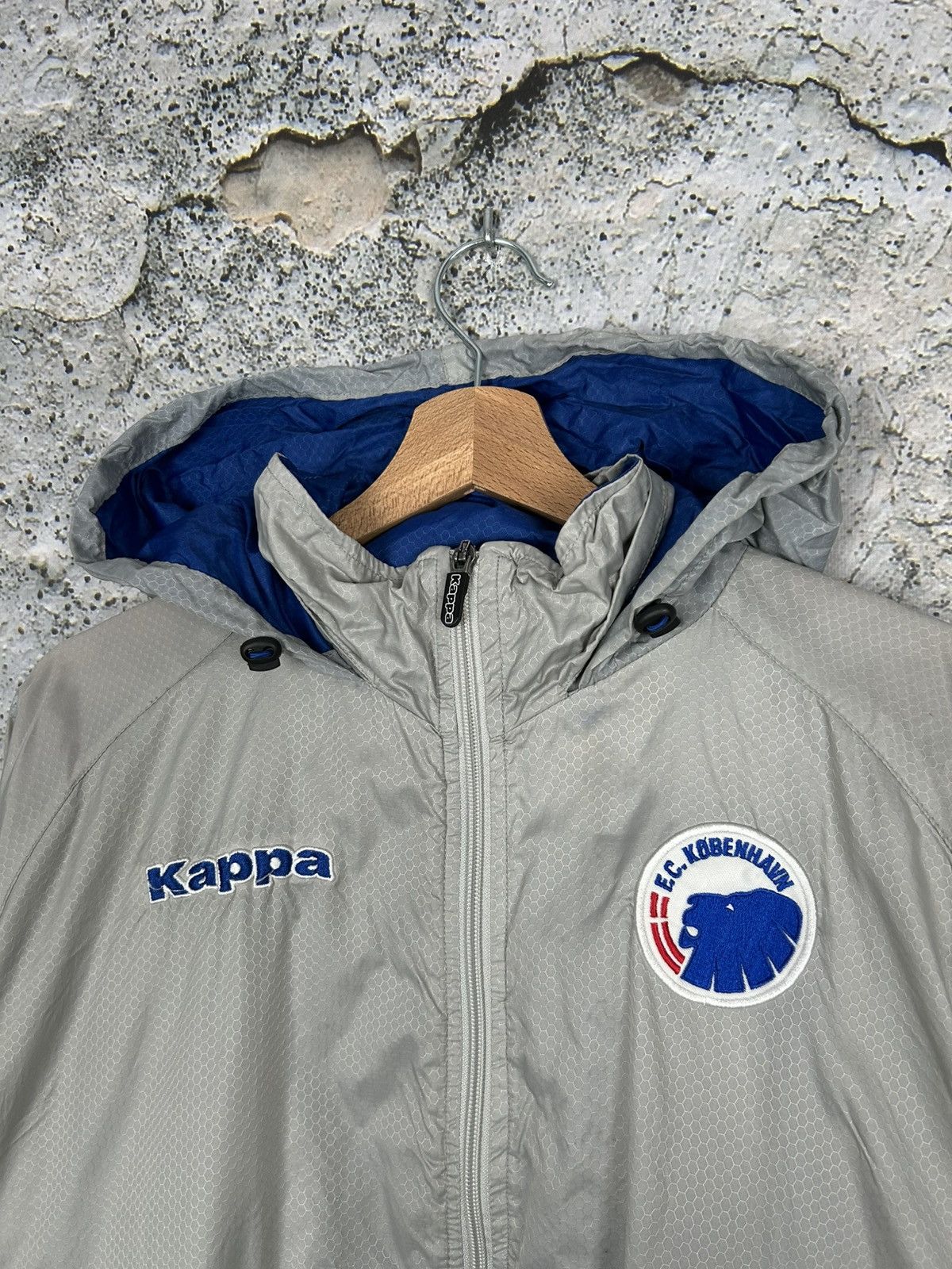 Kappa Vintage FC Kjobenhavn Football Kappa Soccer Light Jacket 90s Size US XL / EU 56 / 4 - 3 Thumbnail