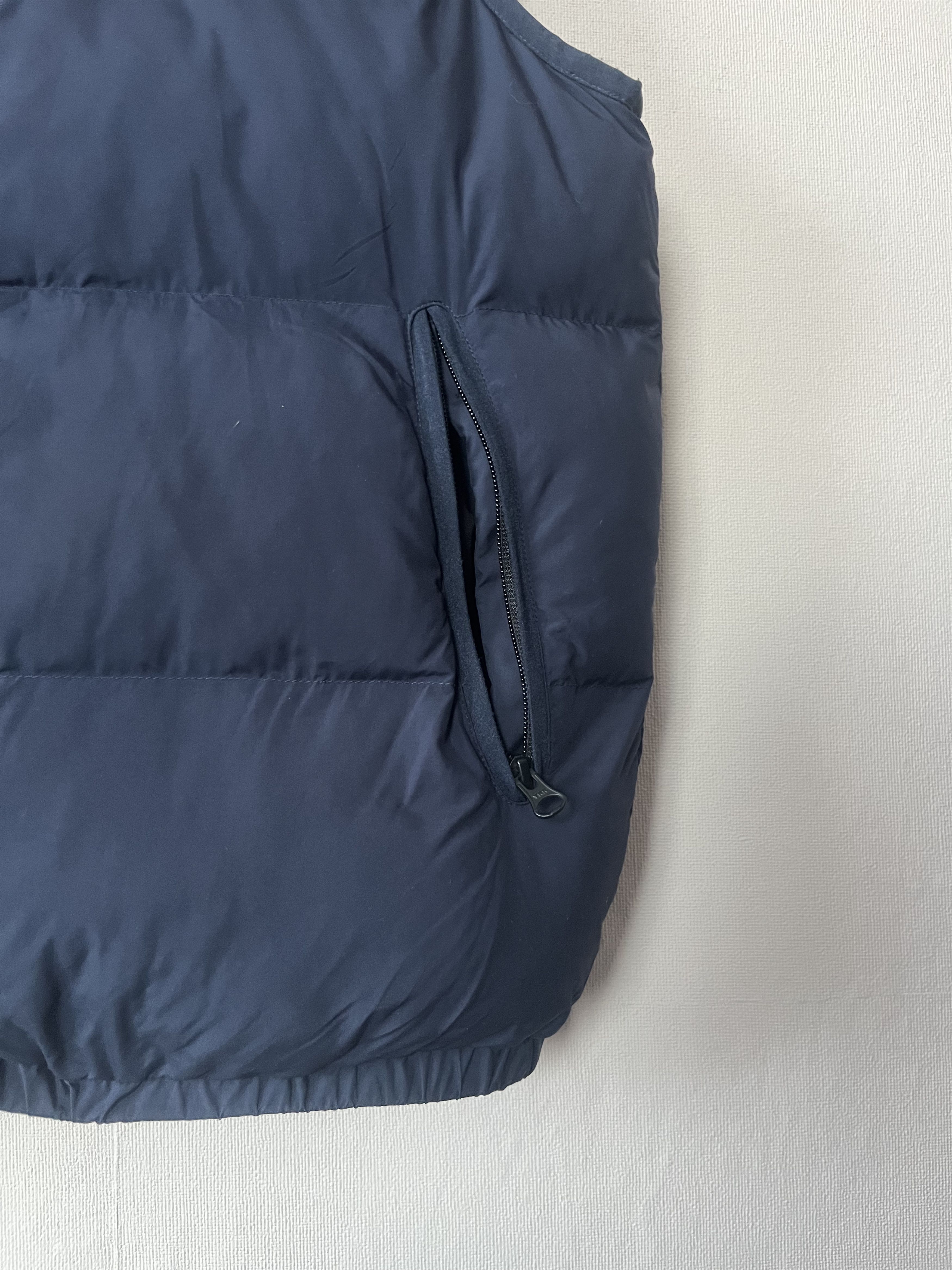Les Deux Les Deux Men’s Newport Padded Vest in Blue Script Logo Size US M / EU 48-50 / 2 - 3 Thumbnail