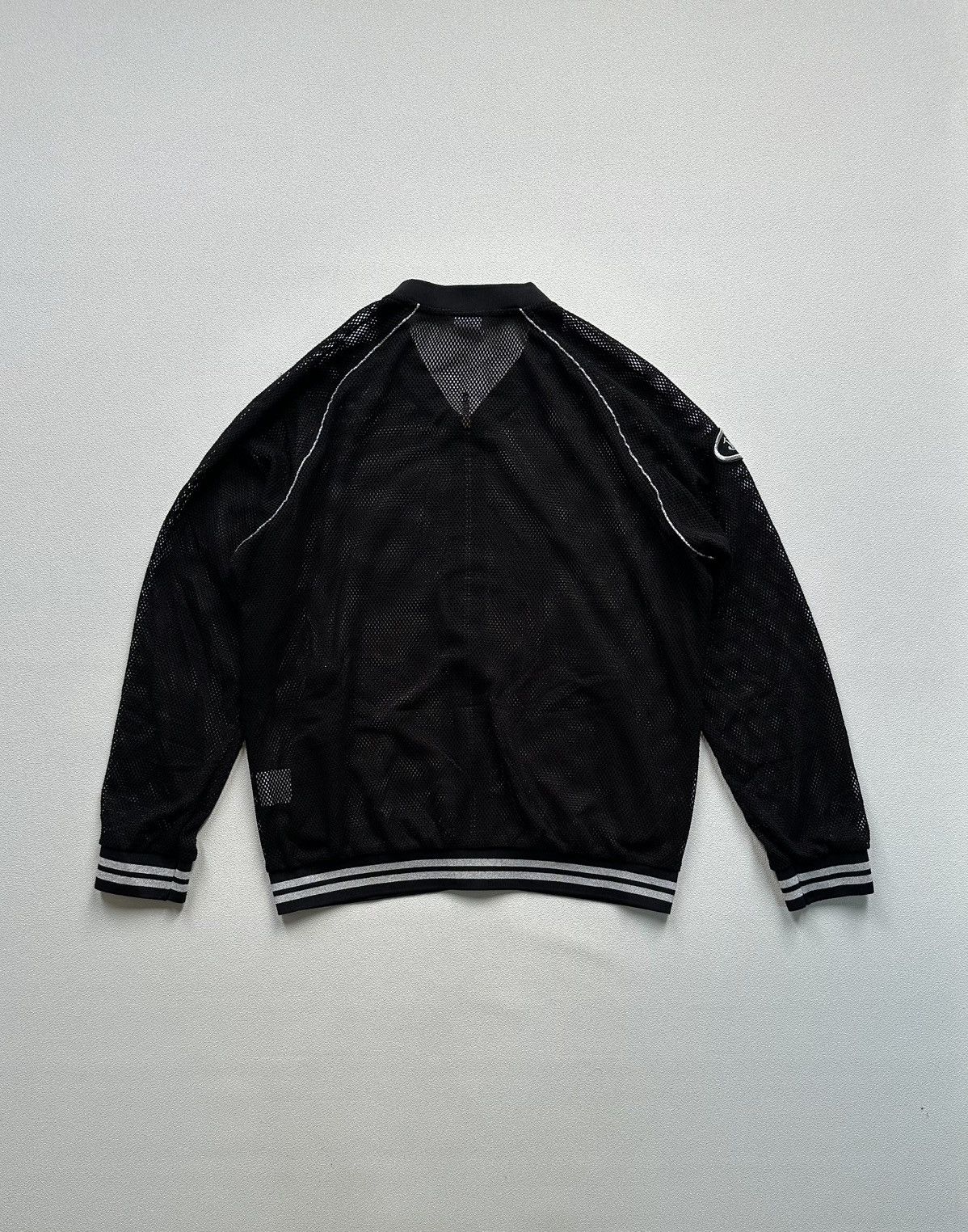 Von Dutch 2000s Von Dutch Mesh Fishnet Jacket Black Size US M / EU 48-50 / 2 - 2 Thumbnail