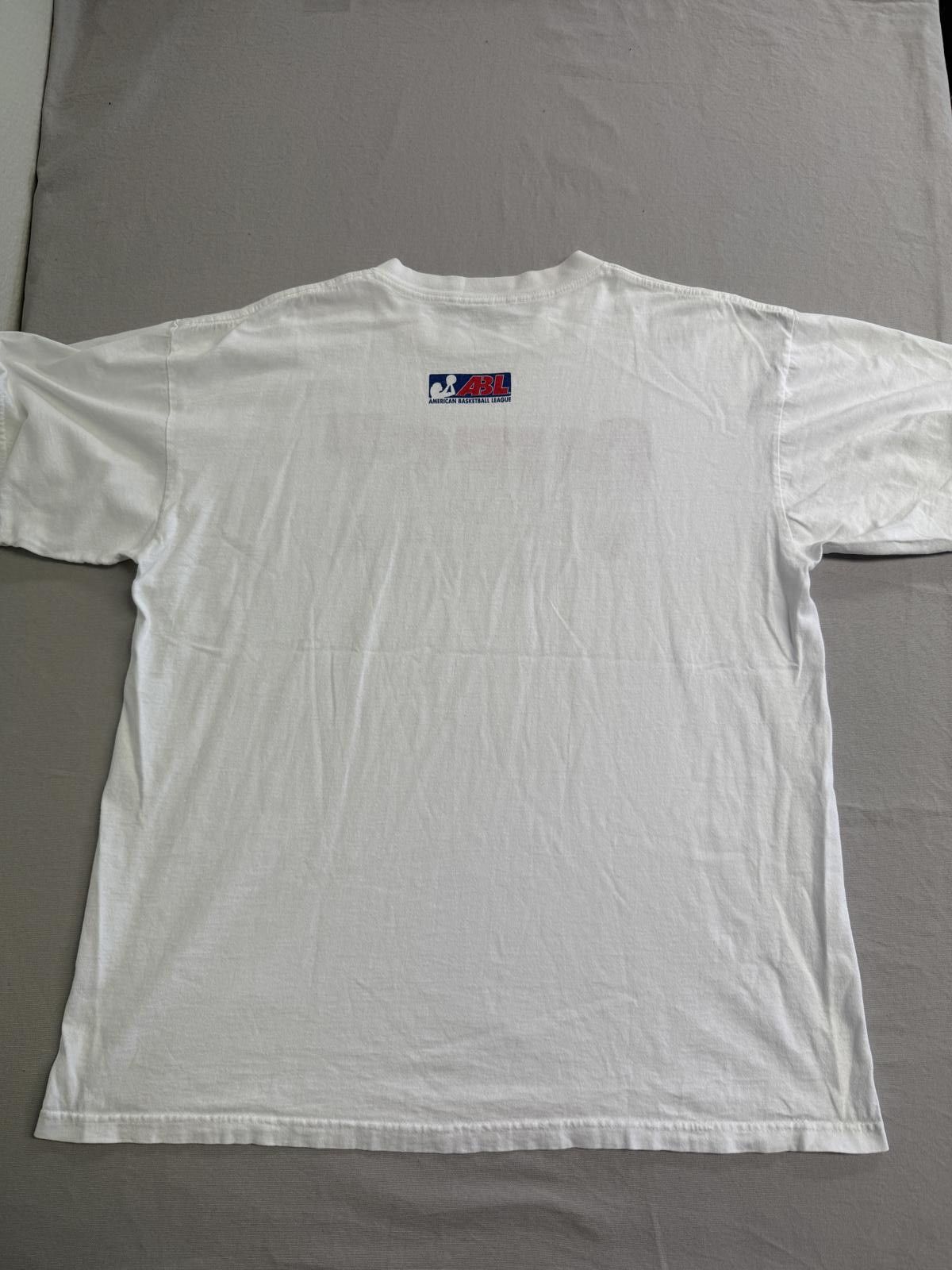 Virgil Abloh Vintage Women's Basketball League T-shirt ABL Quest Tee -XL Size US XL / EU 56 / 4 - 2 Thumbnail