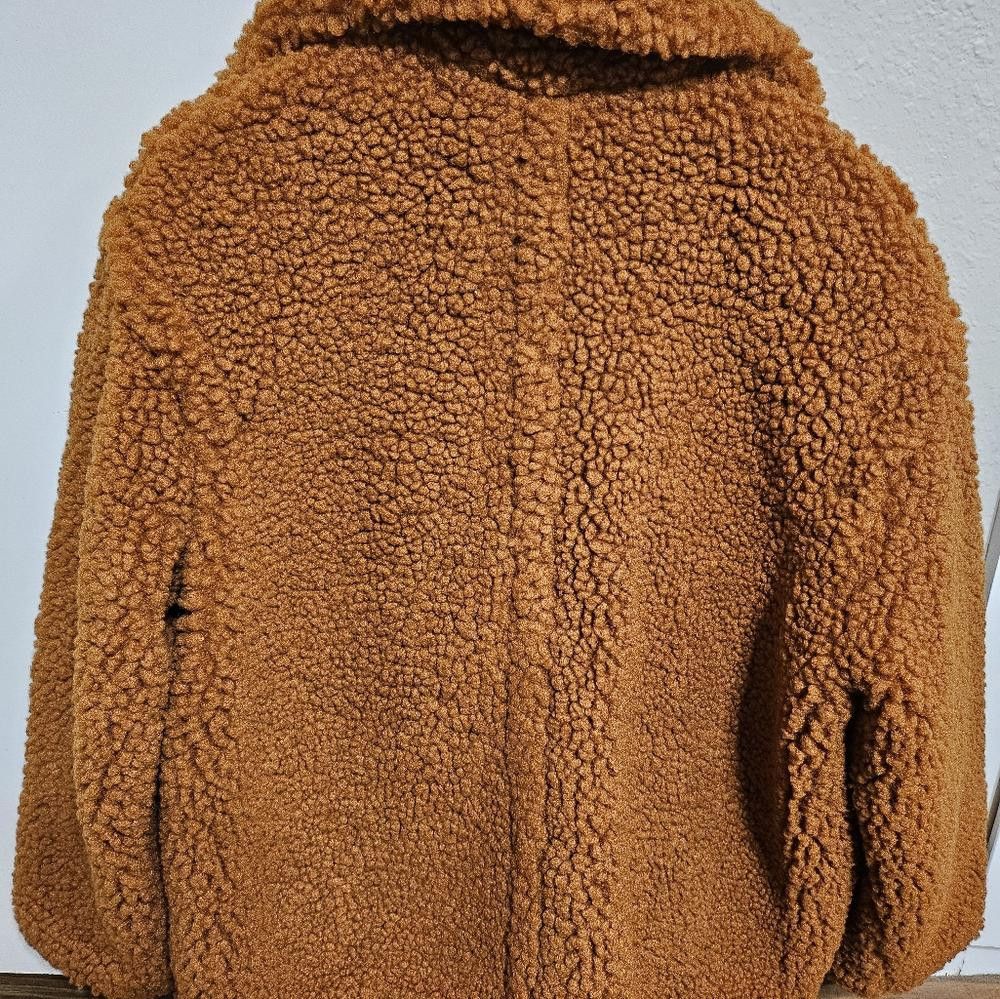 Ugg UGG Gertrude Short Teddy Coat Sz L Size L / US 10 / IT 46 - 4 Thumbnail