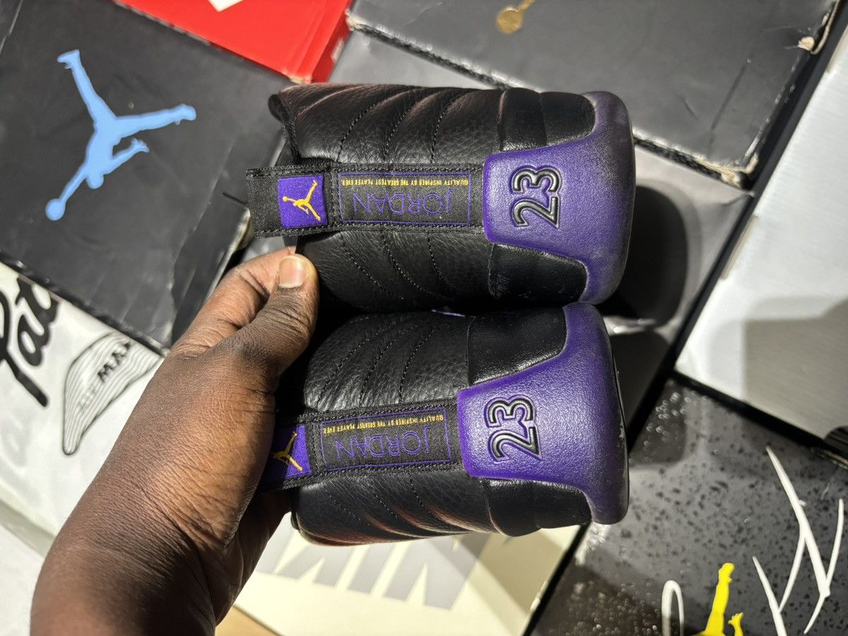 Jordan Brand Jordan 12 field purple no box replacement insoles Size US 9.5 / EU 42-43 - 5 Thumbnail