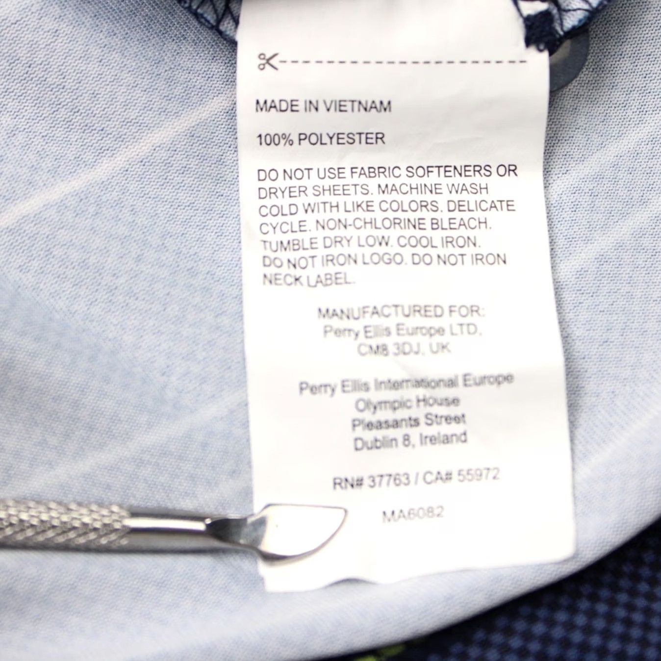 Callaway Callaway Polo Shirt Mens Large Blue Striped Opti-Dri Golf Polyester Short Sleeve Size US L / EU 52-54 / 3 - 7 Thumbnail