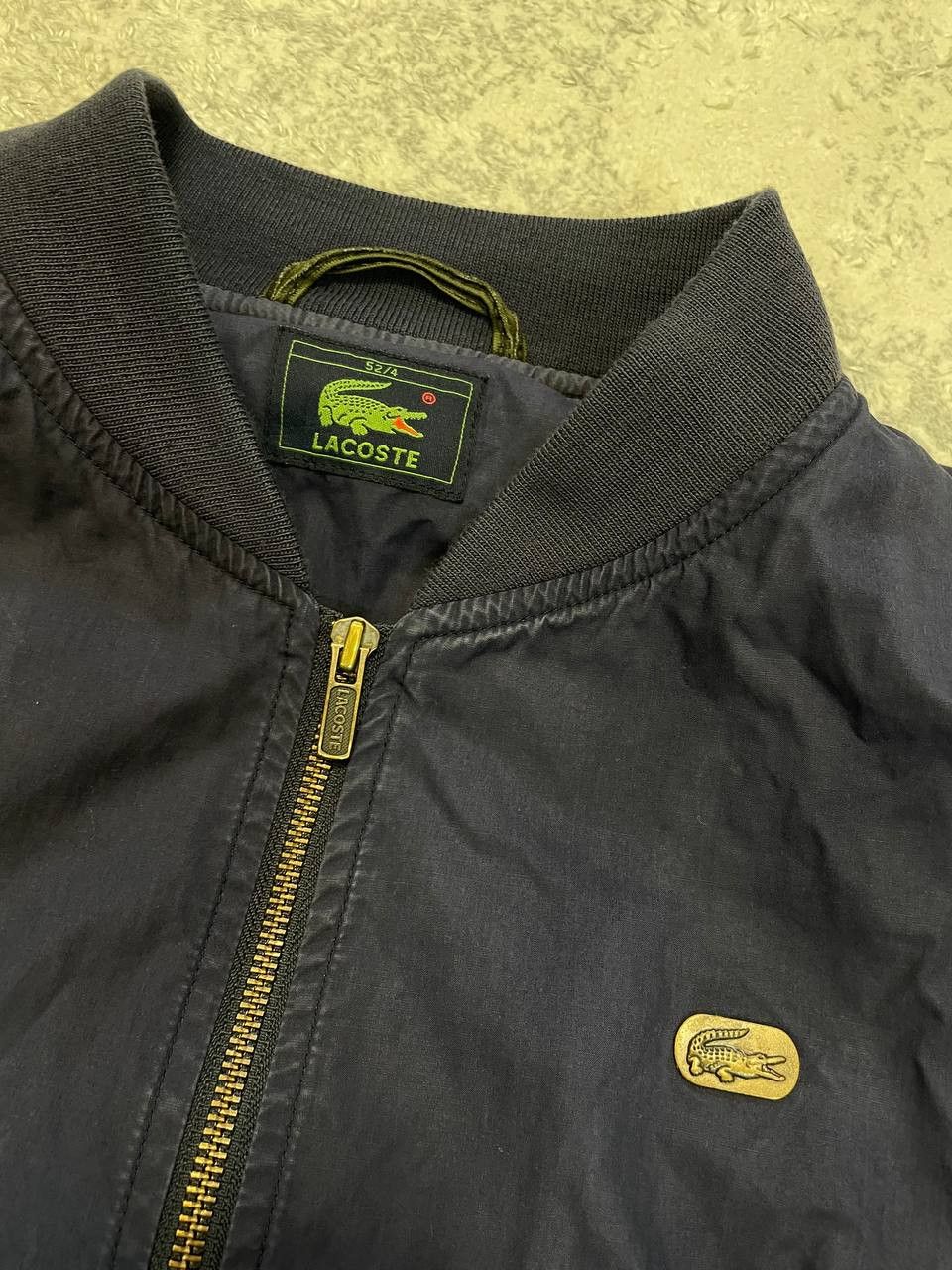 Lacoste Vintage Lacoste Navy Bomber Jacket Men’s, Sz M-L, Metal Logo Size US M / EU 48-50 / 2 - 8 Thumbnail