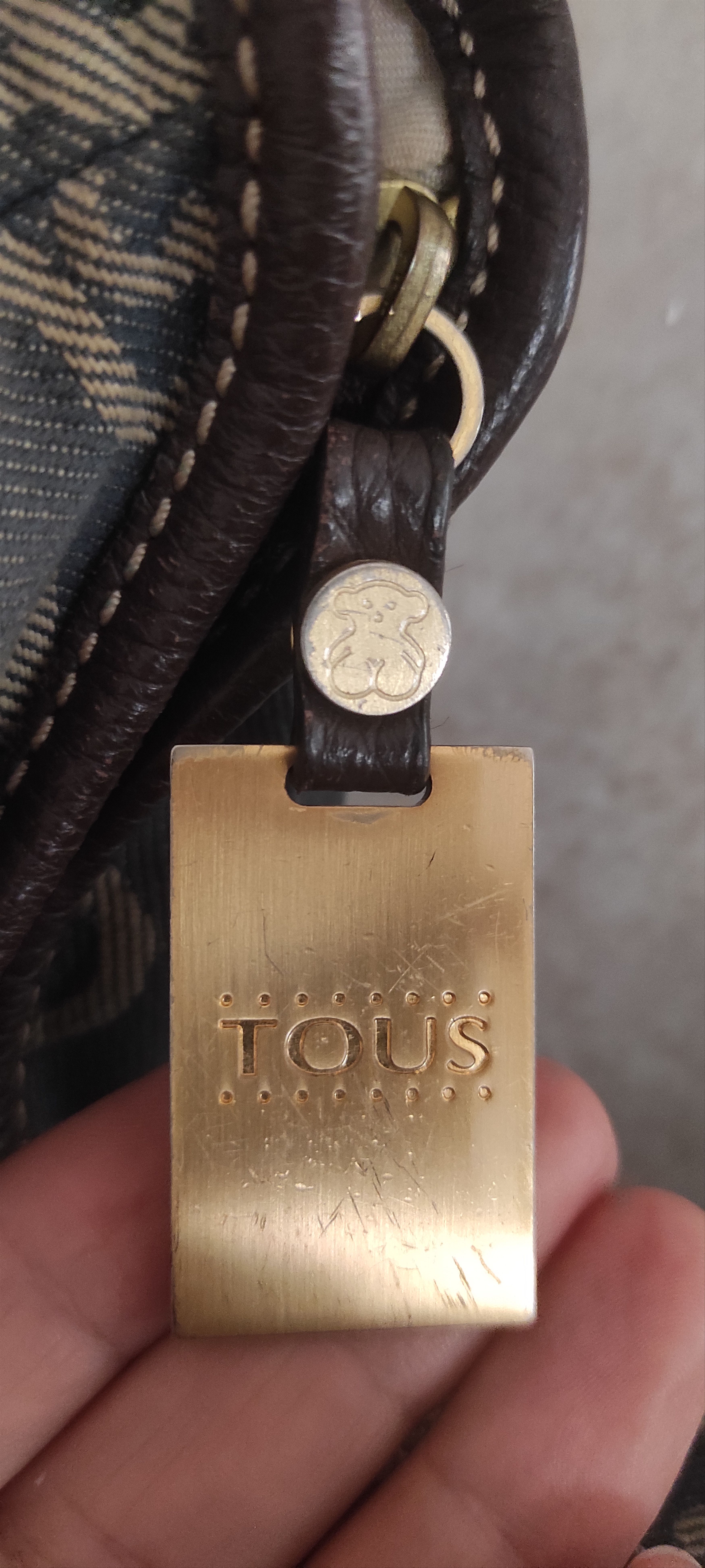 TOUS TOUS Kaos Print Denim Canvas Hobo Shoulder Bag Size ONE SIZE - 19 Thumbnail