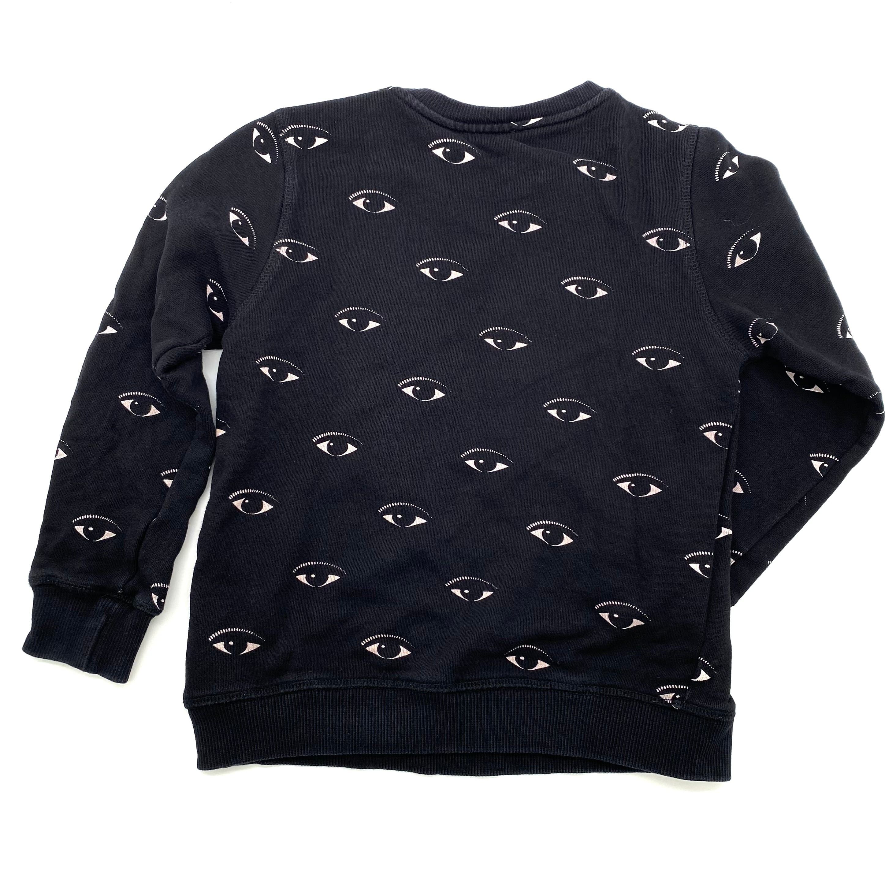 Kenzo KENZO Kids Eye Crewneck Black 8A/128 Size US S / EU 44-46 / 1 - 2 Thumbnail