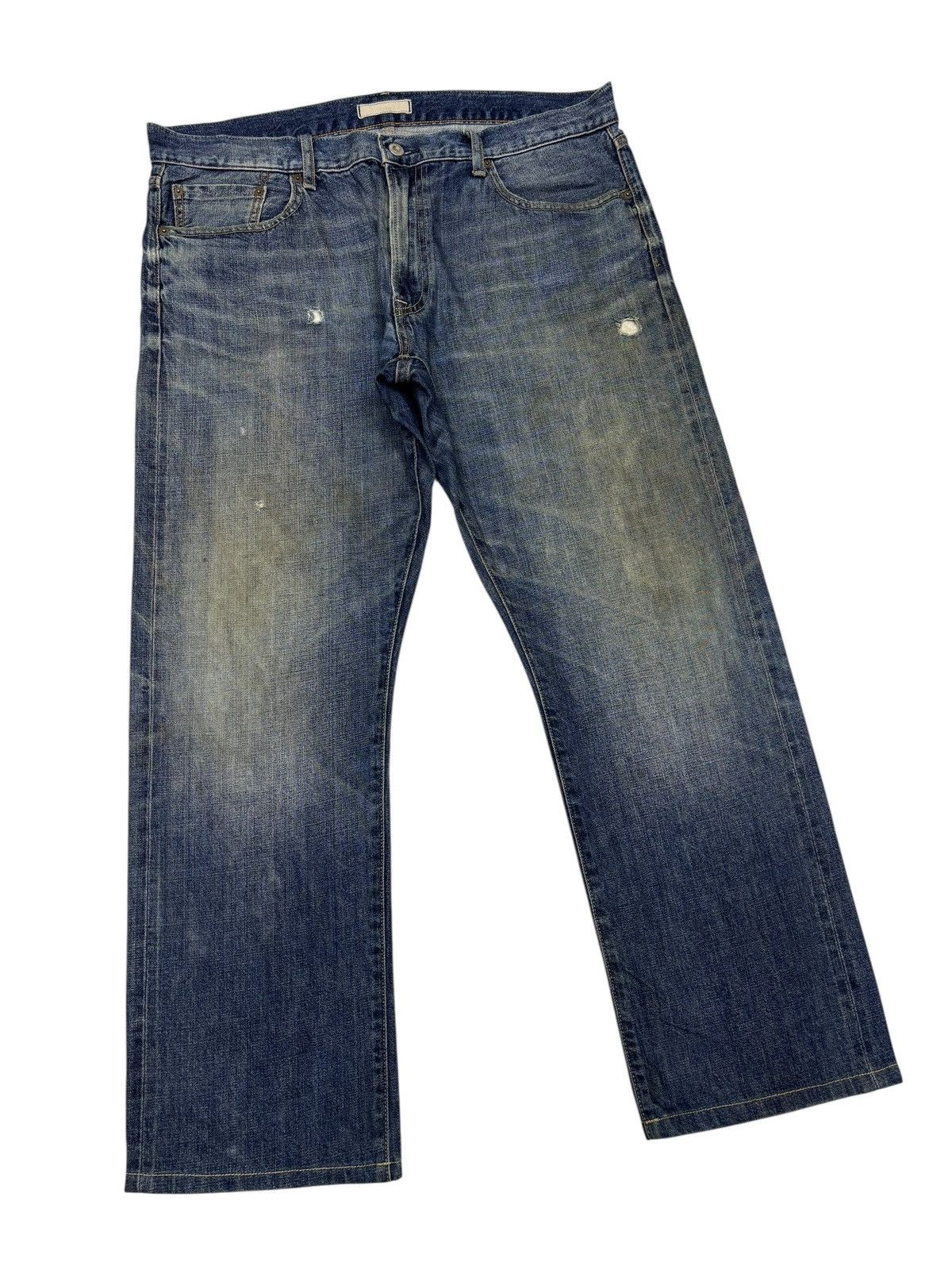 Undercover × Uniqlo Vintage Uniqlo Japan Selvedge Baggy Jeans Size US 38 / EU 54 - 3 Thumbnail