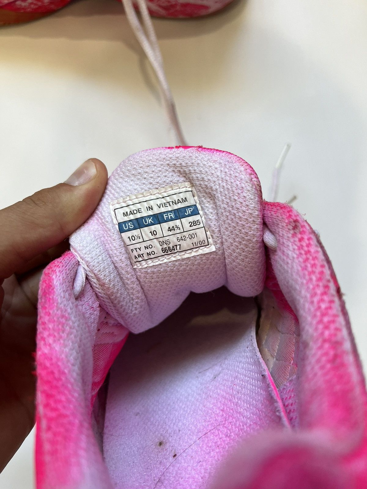 Adidas Vintage Adidas 00’s Pink Sport Sneakers Shoes Size US 10.5 / EU 43-44 - 6 Thumbnail