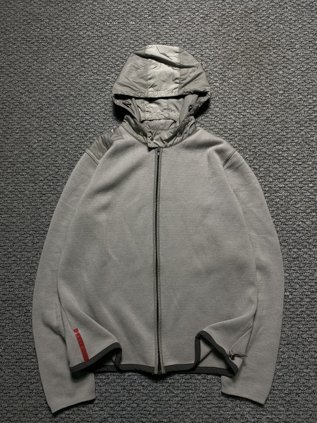 Japanese Brand × Prada × Vintage Prada Vintage Wool Zip Sweater