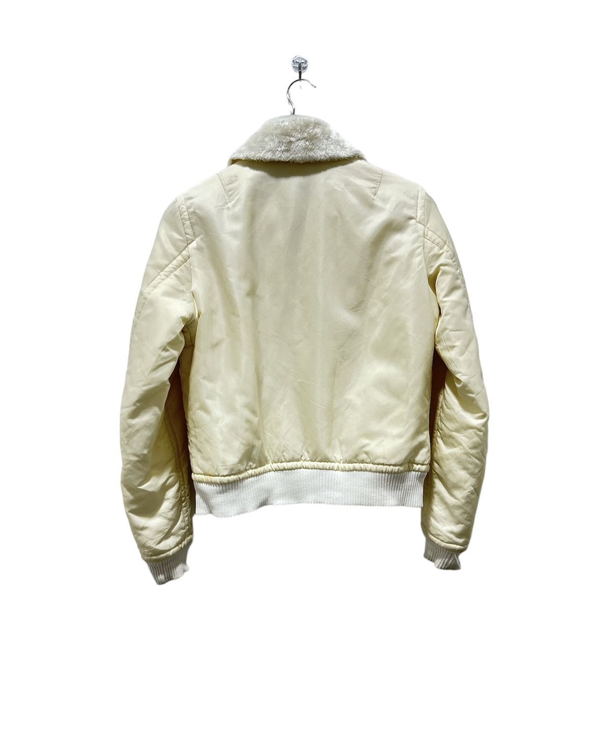 Polo Ralph Lauren Polo Jeans Ralph Lauren Bomber Cropped Jacket Fur Collar Size US M / EU 48-50 / 2 - 2 Thumbnail