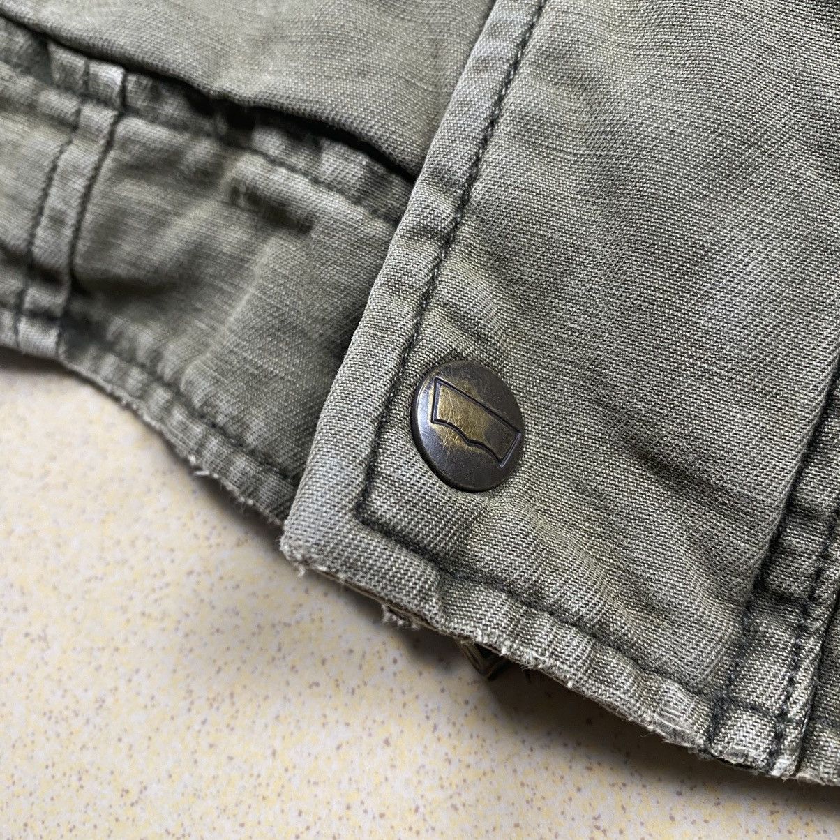 Levi's Vintage y2k Levis Military Army Detroit Jacket Size US L / EU 52-54 / 3 - 4 Thumbnail