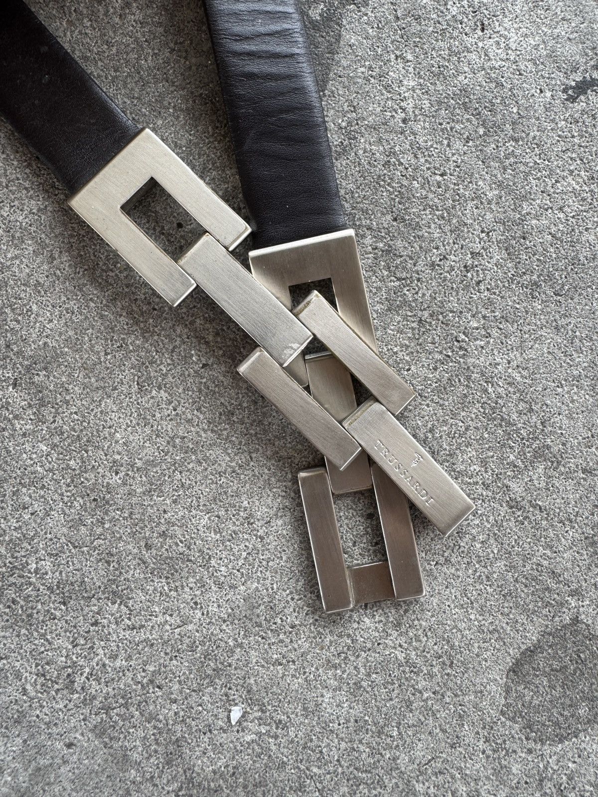 Trussardi Trussardi Leather Belt Size ONE SIZE - 1 Thumbnail