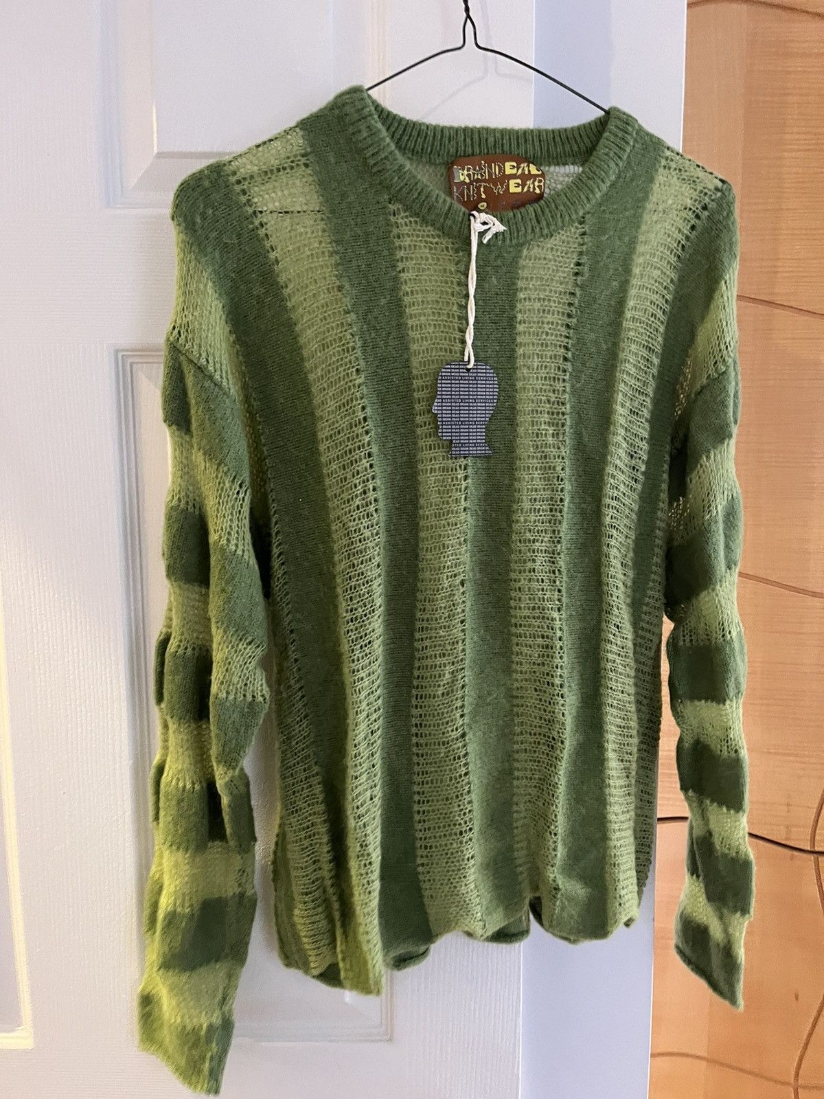 NWT Green Brain Dead Knitwear Sweater