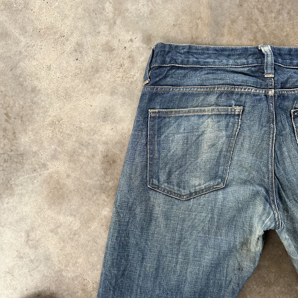 Japanese Brand Vintage Japanese Rusty Jean Faded Denim Pant W34 Size US 34 / EU 50 - 13 Thumbnail