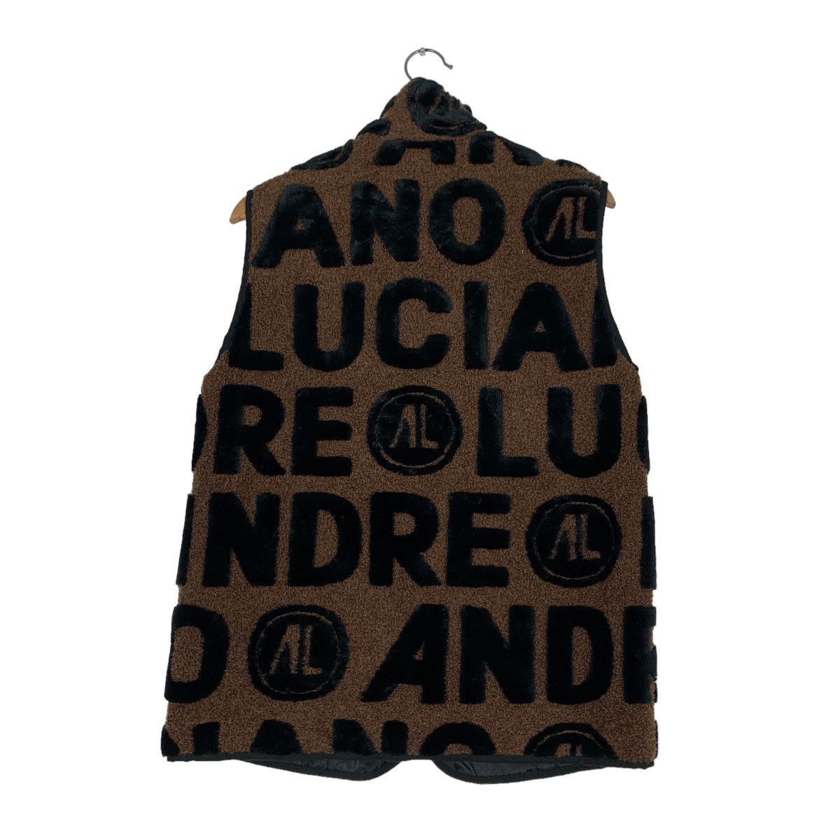 Andreluciano ANDRELUCIANO Big Logo Fleece Vest #0656-C30 Size US M / EU 48-50 / 2 - 7 Thumbnail