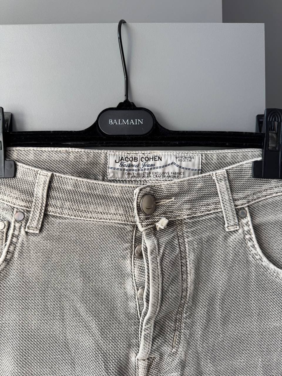 Designer × Jacob Cohen Jacob Cohen Patterned Pants Designer Handmade In Italy Size US 34 / EU 50 - 3 Thumbnail