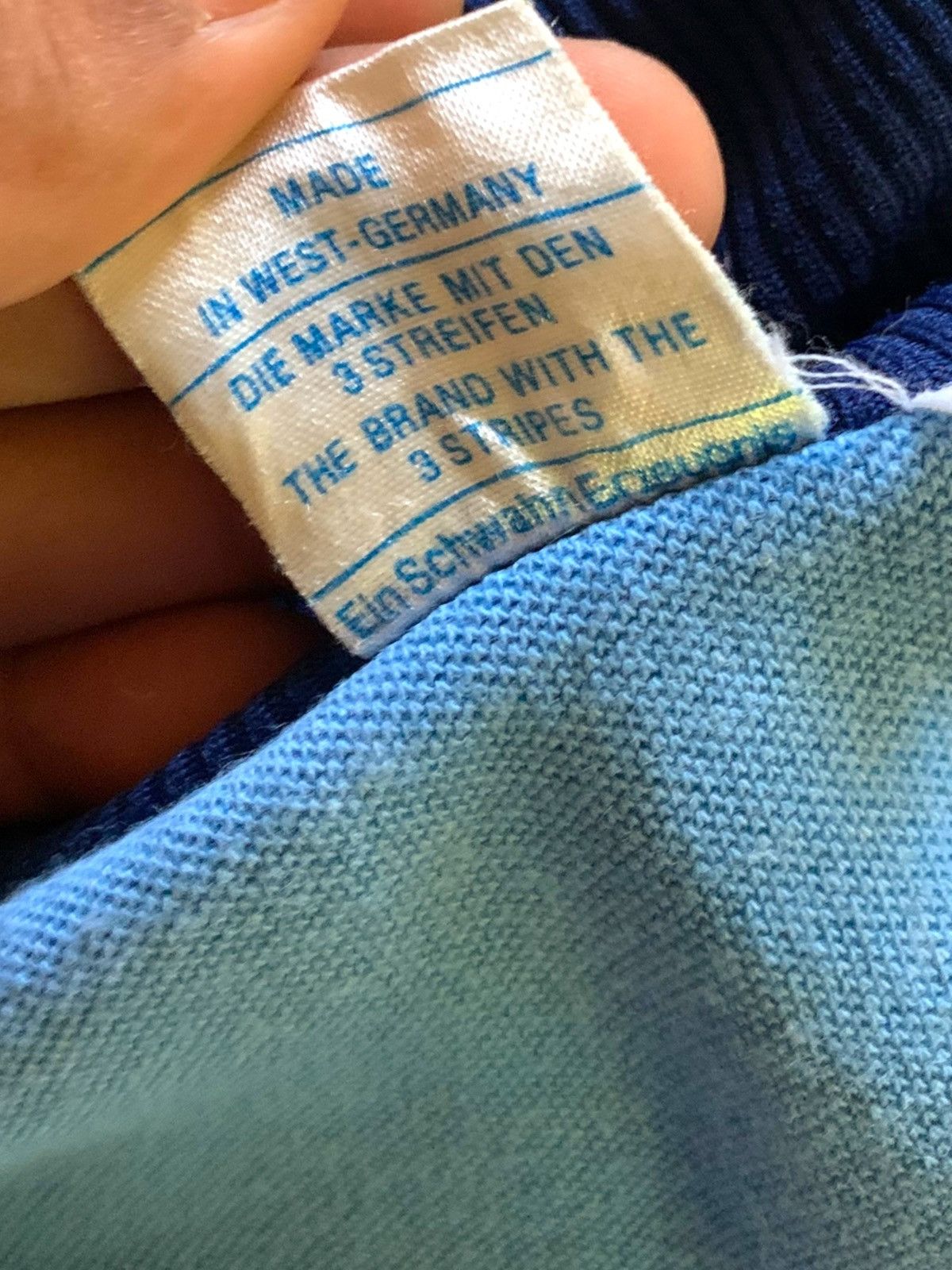 Adidas × Vintage Vintage 80s Tracktop Adidas West Germany Size US M / EU 48-50 / 2 - 22 Thumbnail