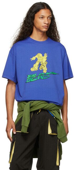 Brain Dead Brain Dead x Them Ghetto Blaster T-Shirt, Royal Blue Medium Size US M / EU 48-50 / 2 - 1 Thumbnail