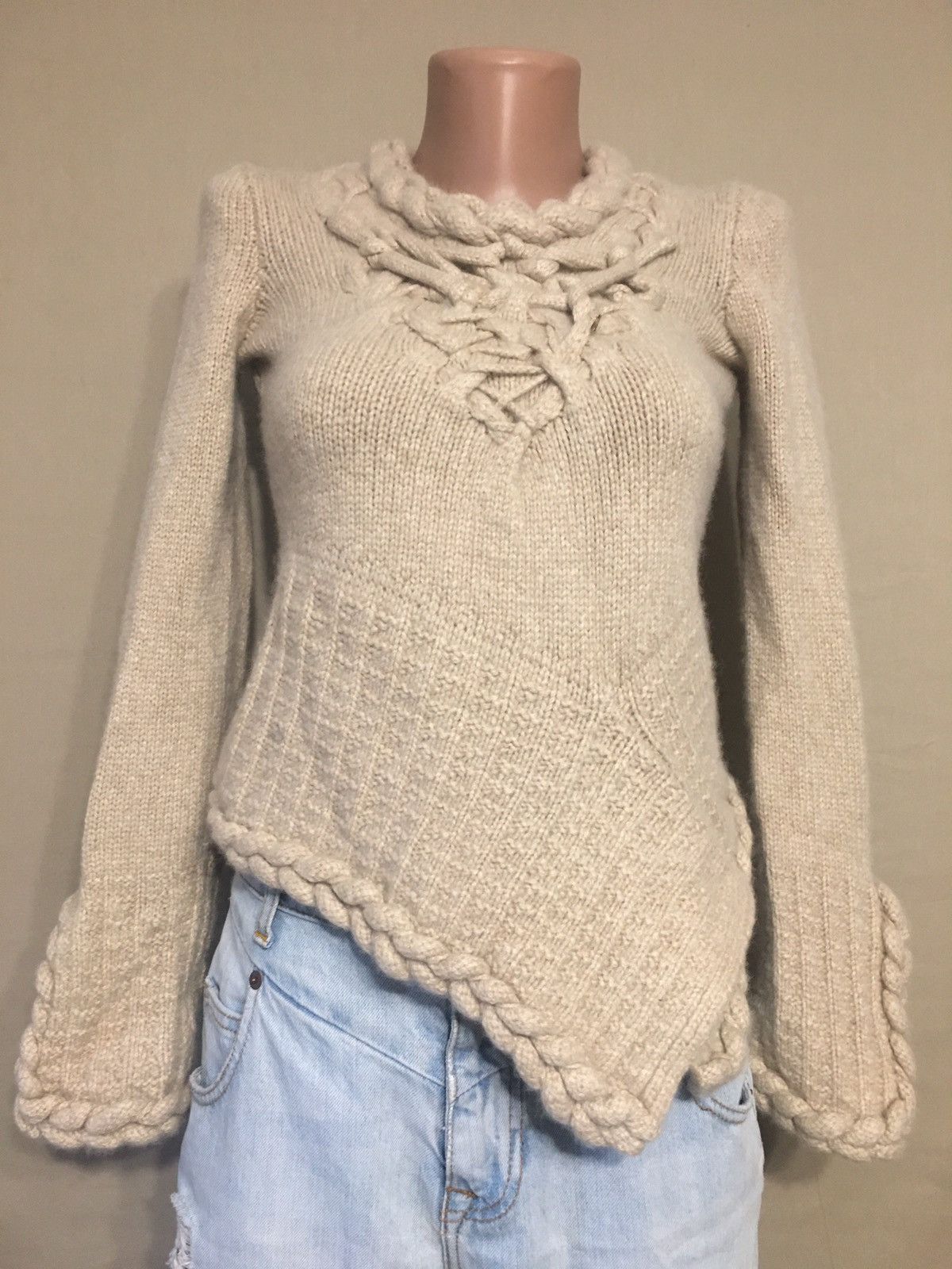 Oscar De La Renta Oscar De La Renta Cashmere Knit Sweater Size S Size S / US 4 / IT 40 - 1 Thumbnail