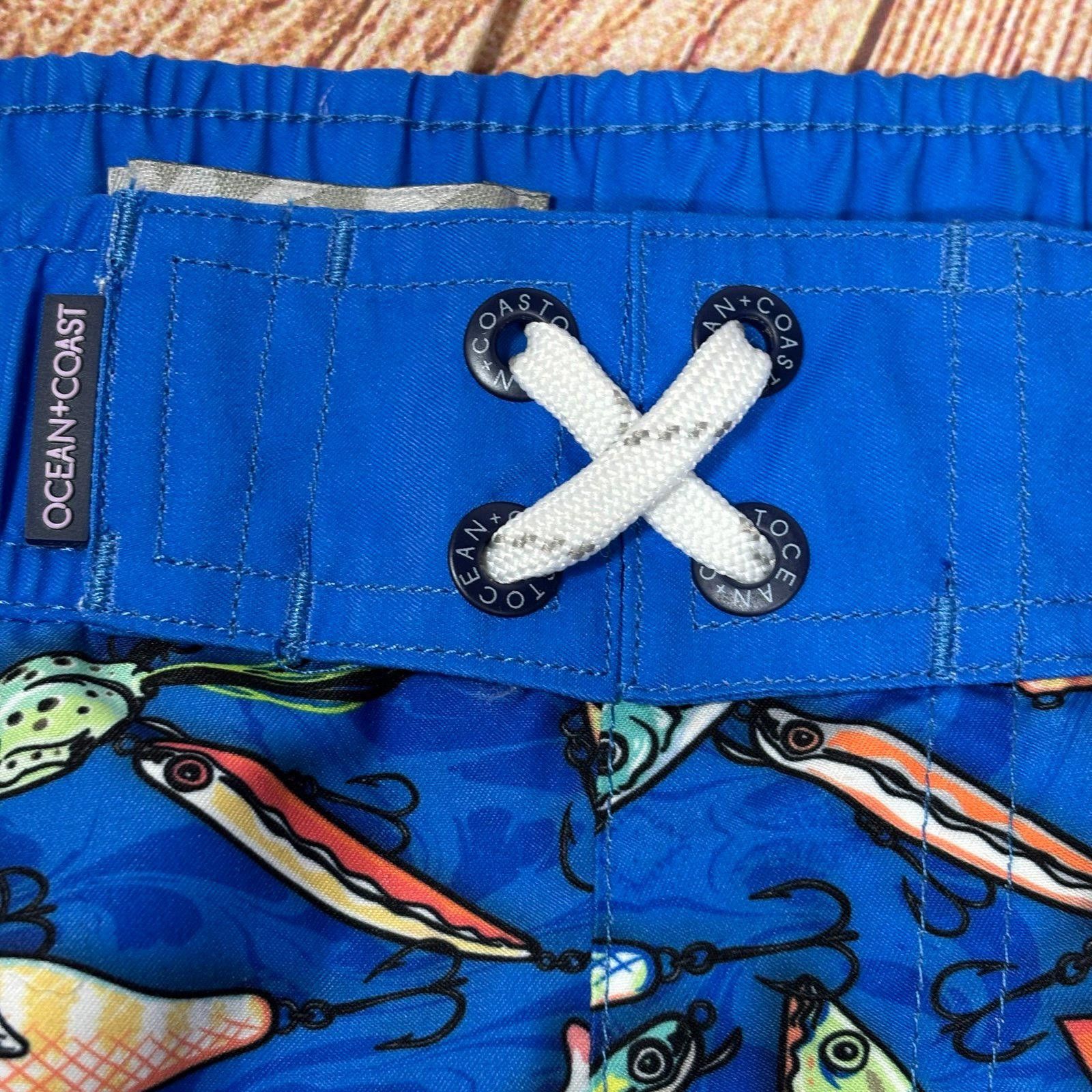 Other Ocean and Coast Fishing Lure Print Swim Shorts XL NWT Size US 26 / EU 42 - 4 Thumbnail
