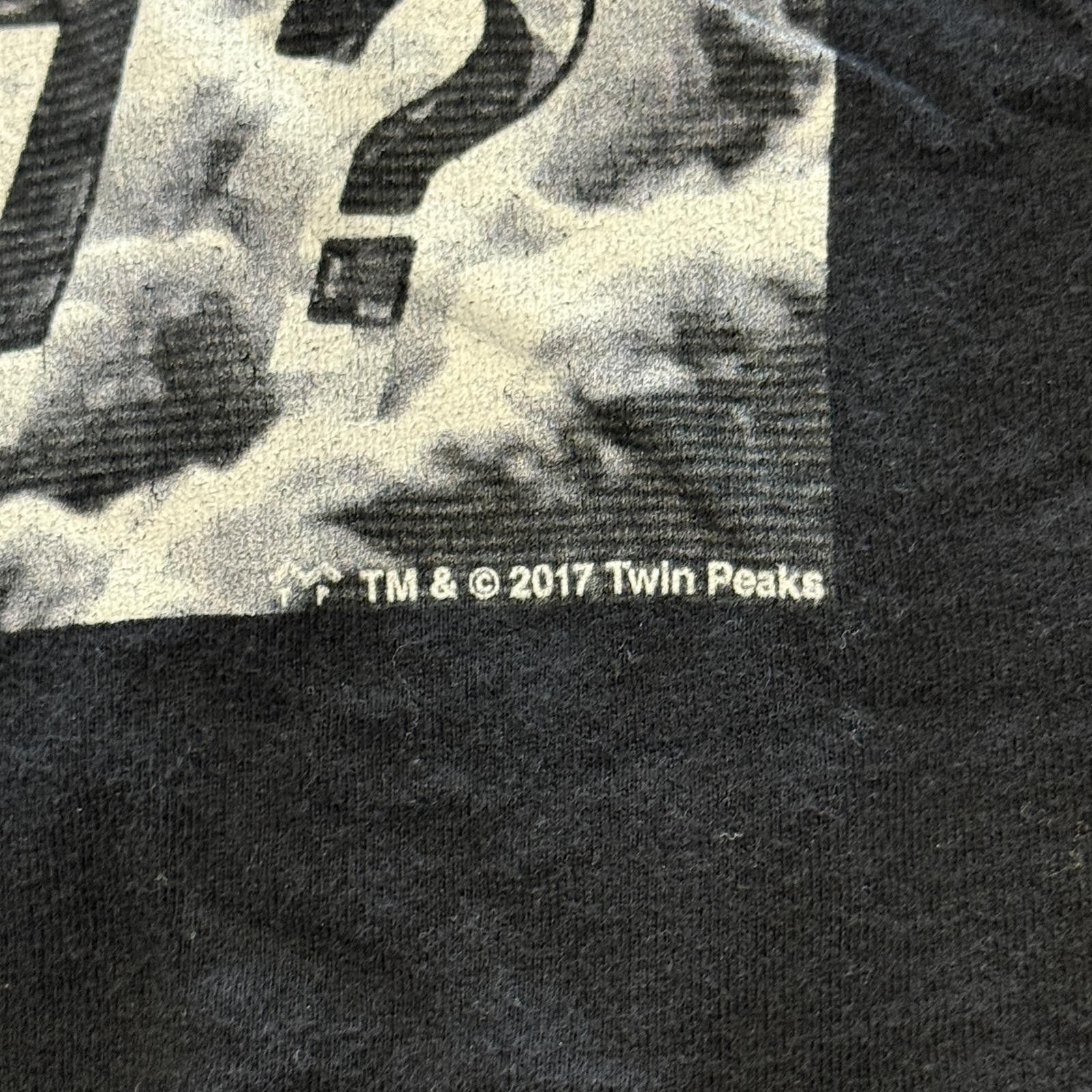 Vintage David Lynch Twin Peaks Gotta Light S3 Ep8 Mens XXL RARE! Size US XXL / EU 58 / 5 - 3 Thumbnail