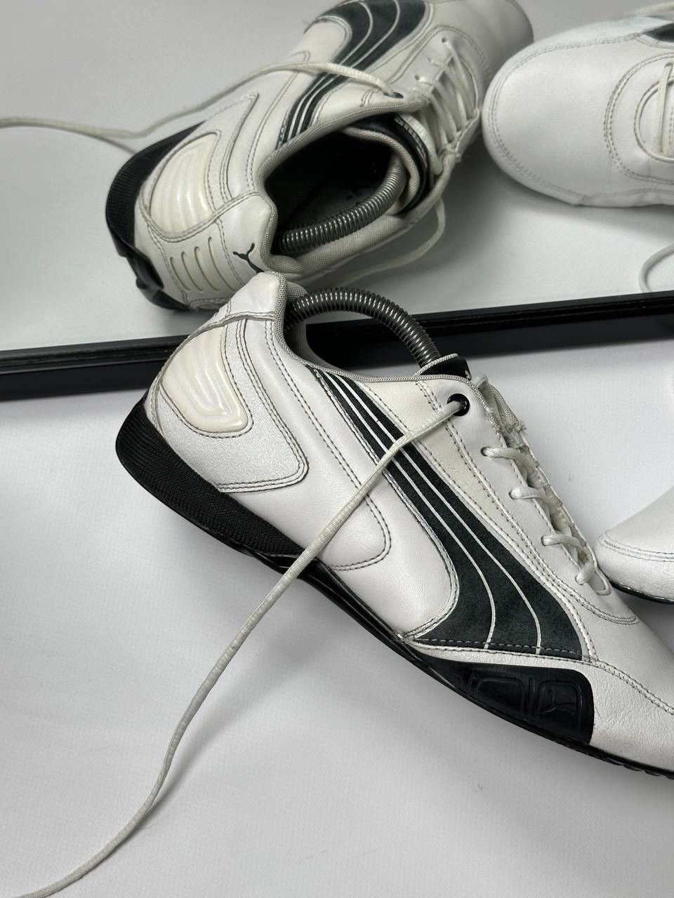 Puma 00s Vintage Leather Puma Speed Cat Shoes Size US 9 / EU 42 - 2 Thumbnail