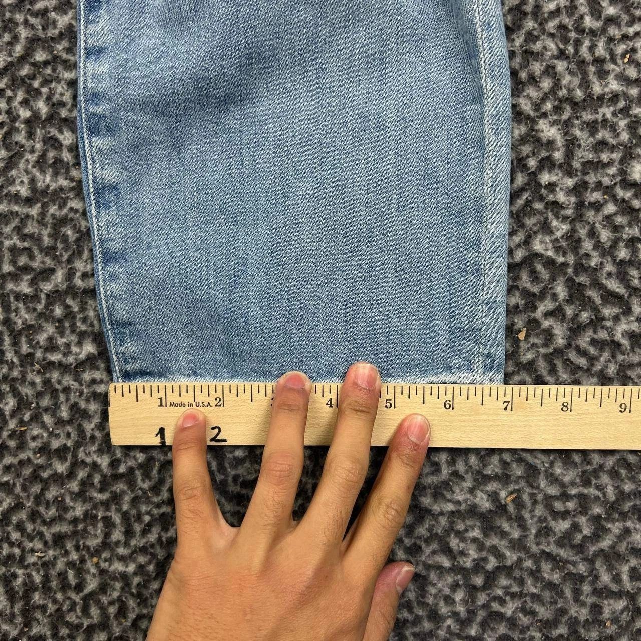 AG Adriano Goldschmied Adriano Goldschmied Caden Fatigue Jeans 32R Denim 36x27 Size 32" / US 10 / IT 46 - 3 Thumbnail