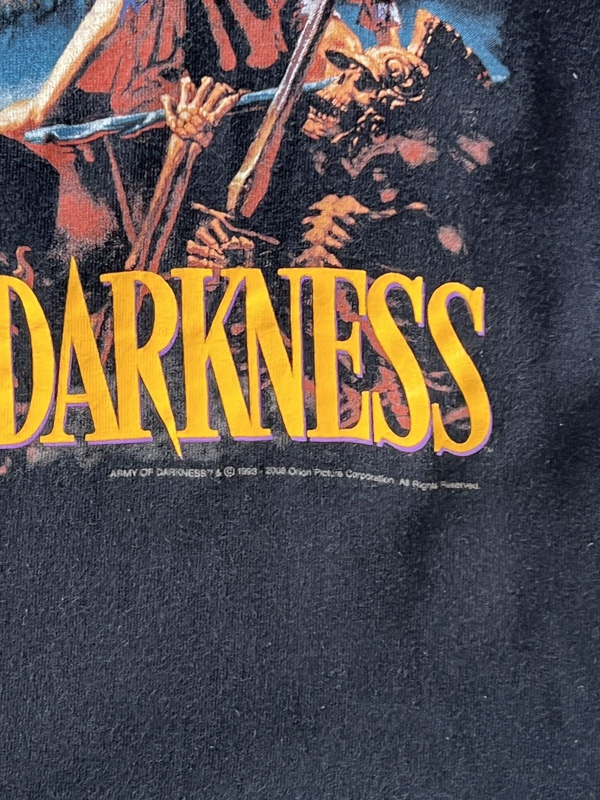 Vintage Vintage 2000s Army of Darkness Movie Promo Tee Medium Anvil Size US M / EU 48-50 / 2 - 5 Thumbnail