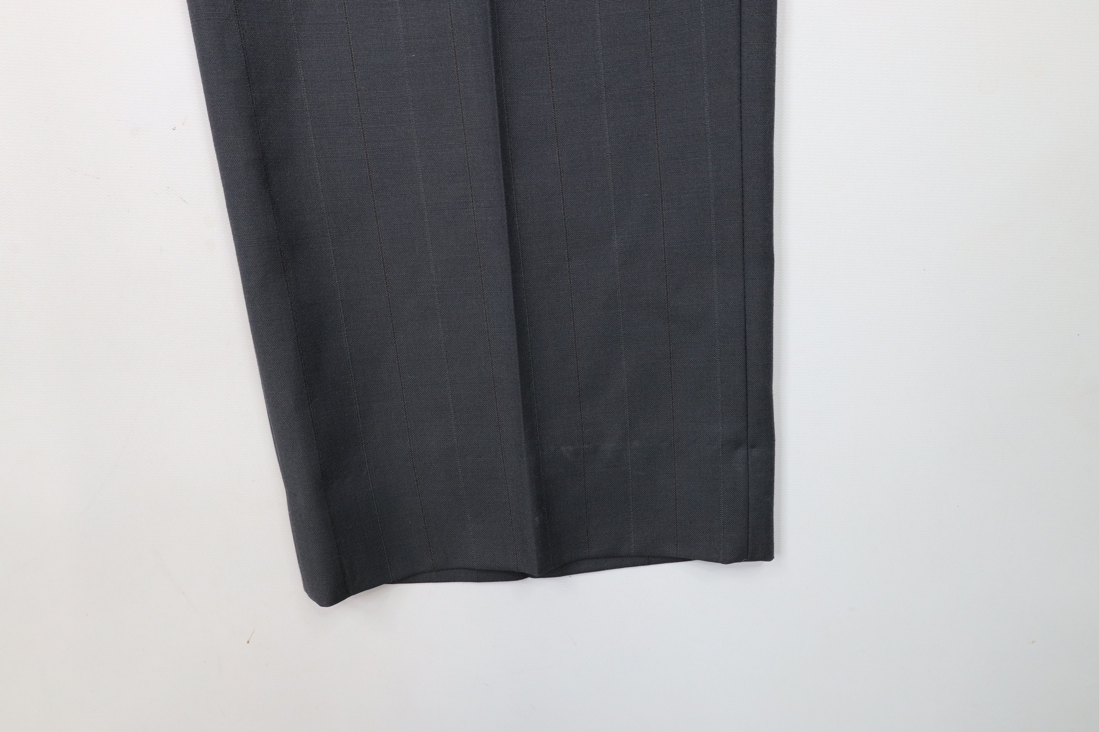 Vintage Vintage 70s Streetewar Blend Striped Wide Leg Chino Pants Size US 36 / EU 52 - 5 Thumbnail