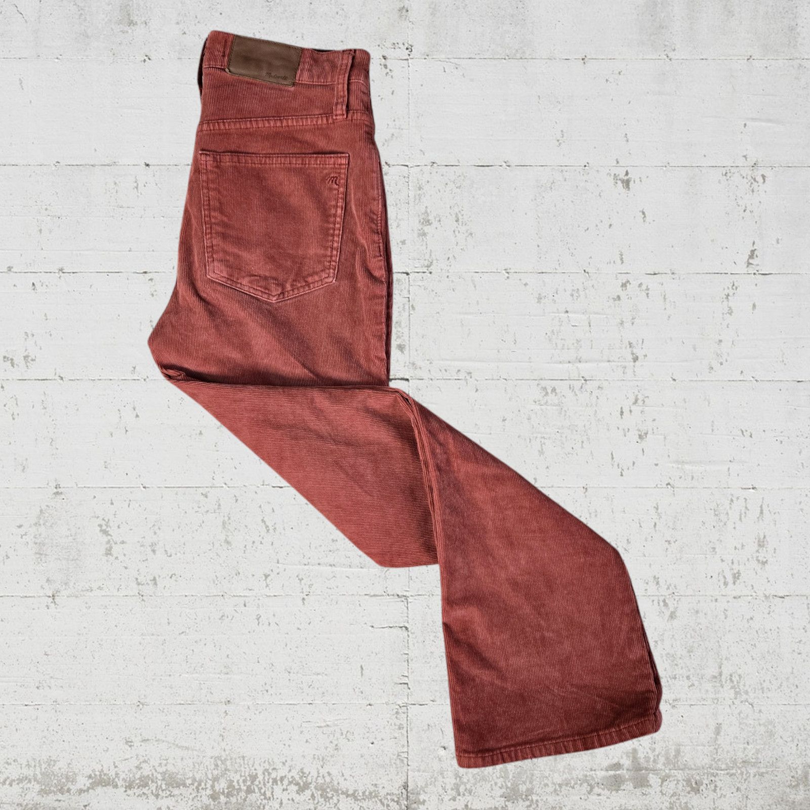 Madewell Madewell Terracotta Corduroy Cali Demi Boot Jeans Size 24 Size 24" / US 00 / IT 34 - 11 Thumbnail