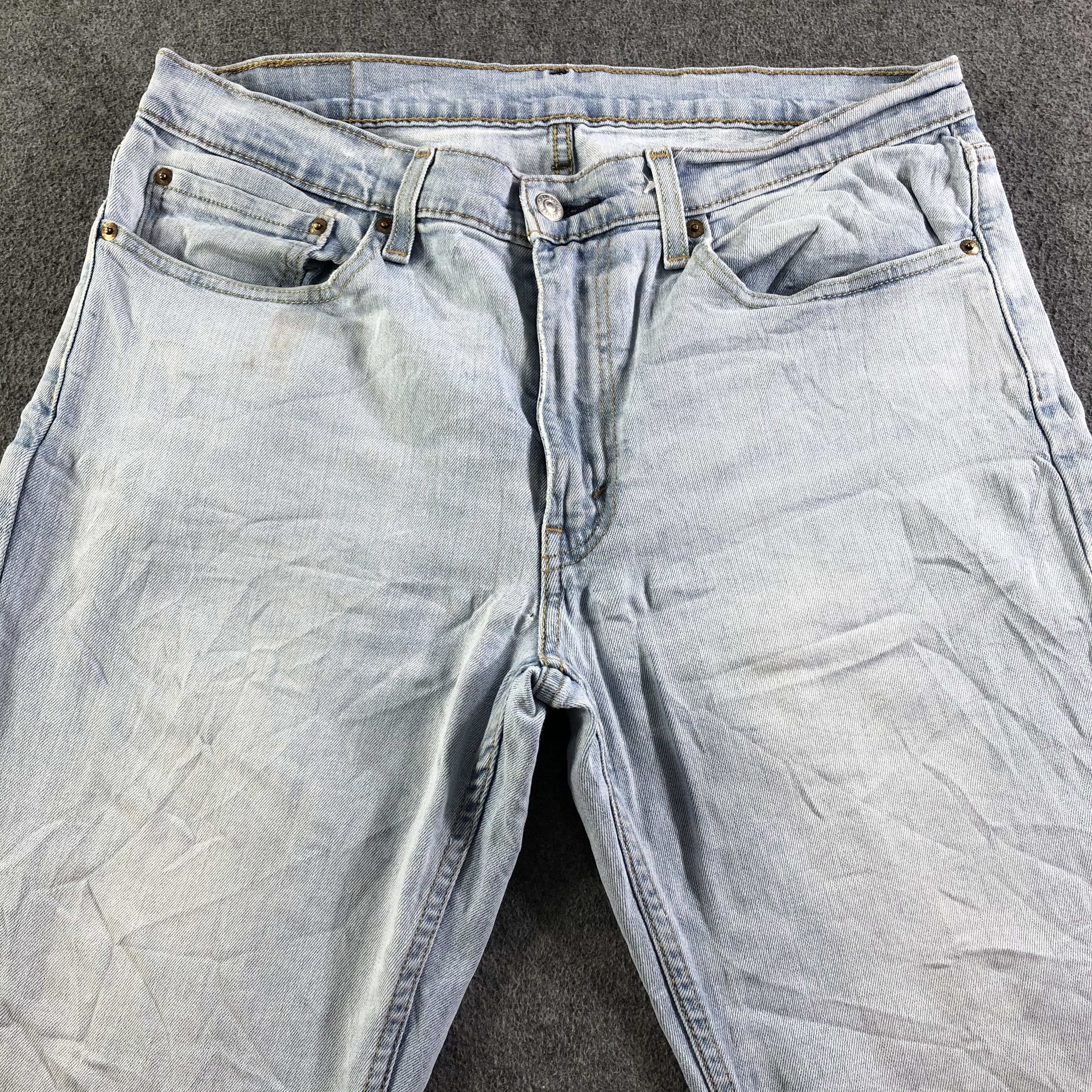 Levi's Vintage Light Wash Levis 514 Jeans-J3720 Size US 36 / EU 52 - 3 Thumbnail