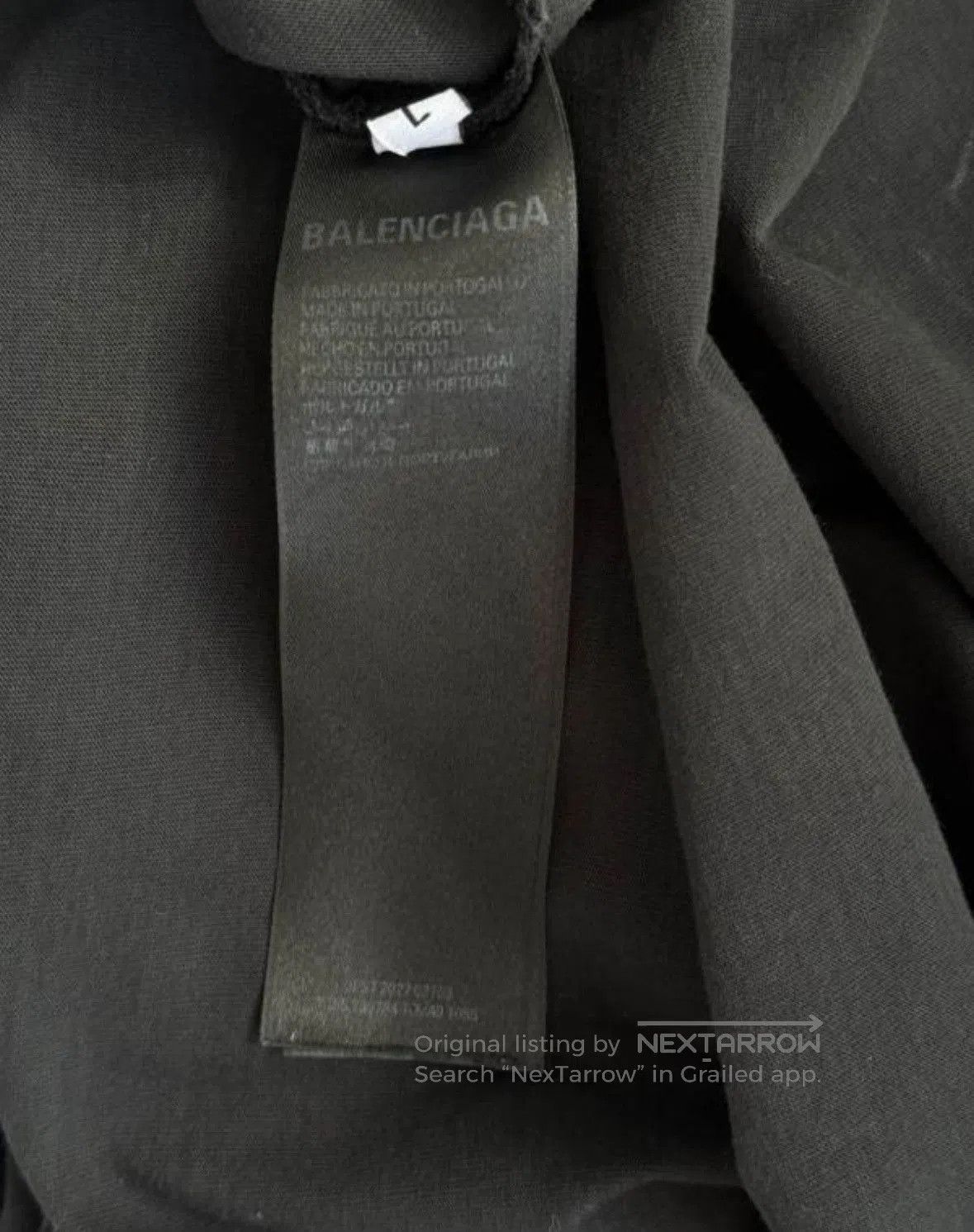 Balenciaga black tape short sleeve Balenciaga t-shirt L size wxx. Size US L / EU 52-54 / 3 - 4 Thumbnail
