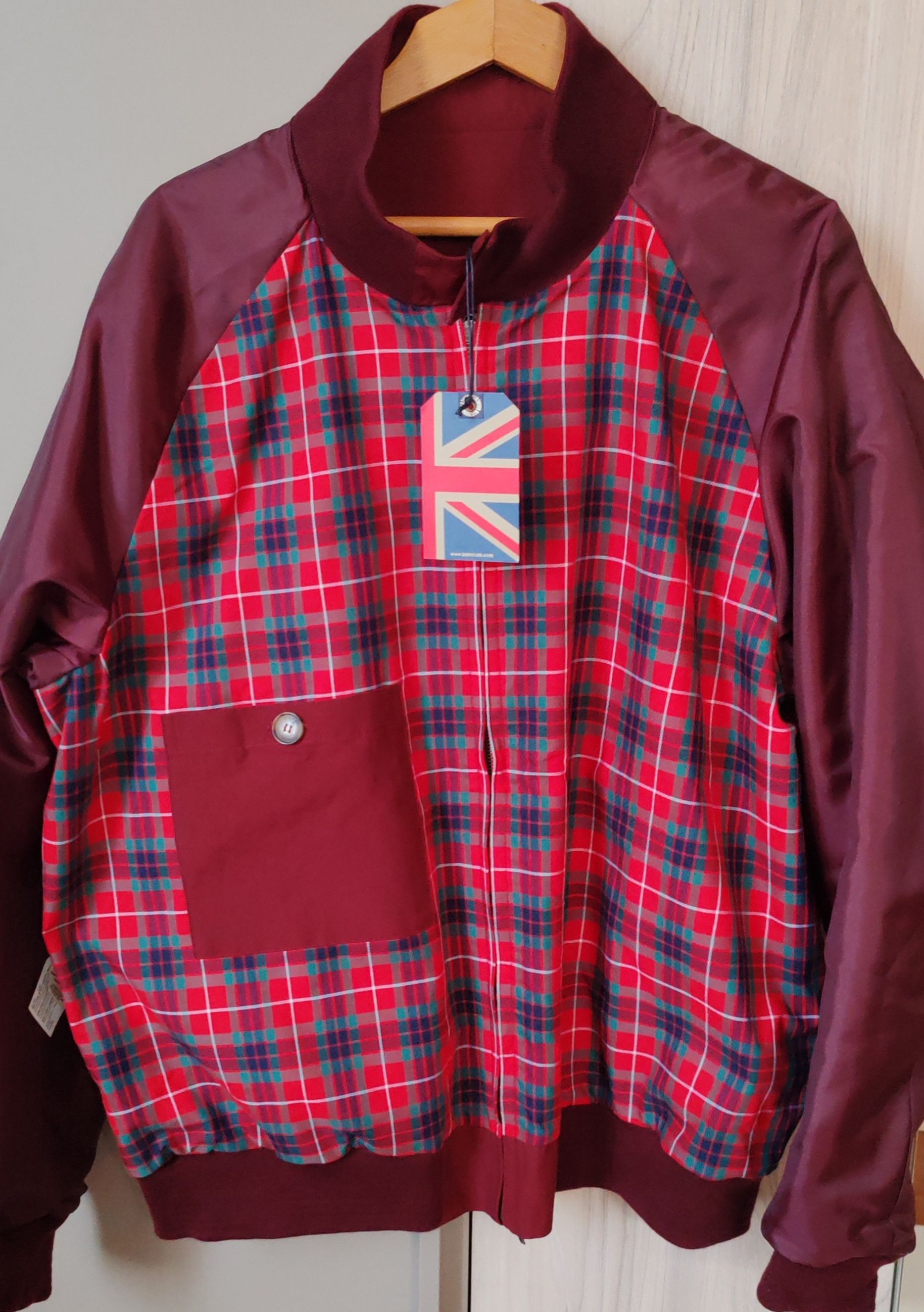 Baracuta Veste Bordeau Baracuta G9 /Classic Clot 5232 Tg:48Uk. Size US M / EU 48-50 / 2 - 6 Thumbnail
