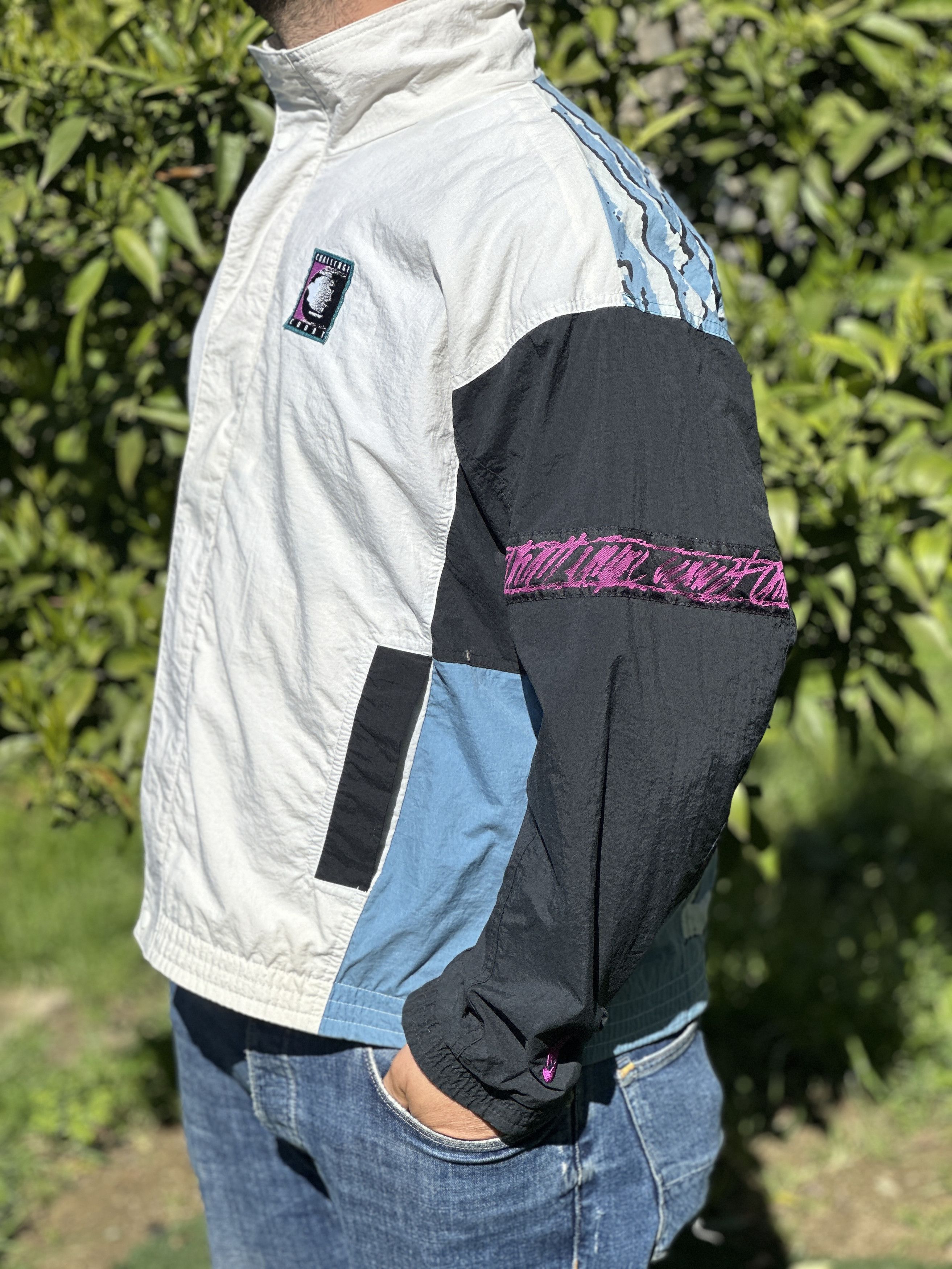 Nike Archive 90's Nike Challenge Court Windbreaker Size L Swoosh Size US L / EU 52-54 / 3 - 9 Thumbnail
