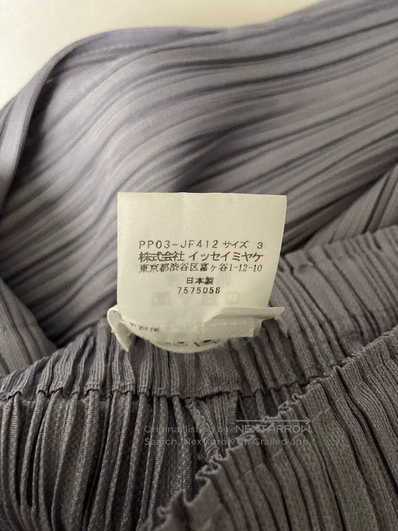 Issey Miyake Issey Miyake size:3 Blue Pants Size 31" - 3 Thumbnail