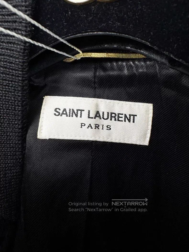 Saint Laurent Paris Saint Laurent Paris Baseball Jacket Size S / US 4 / IT 40 - 4 Thumbnail