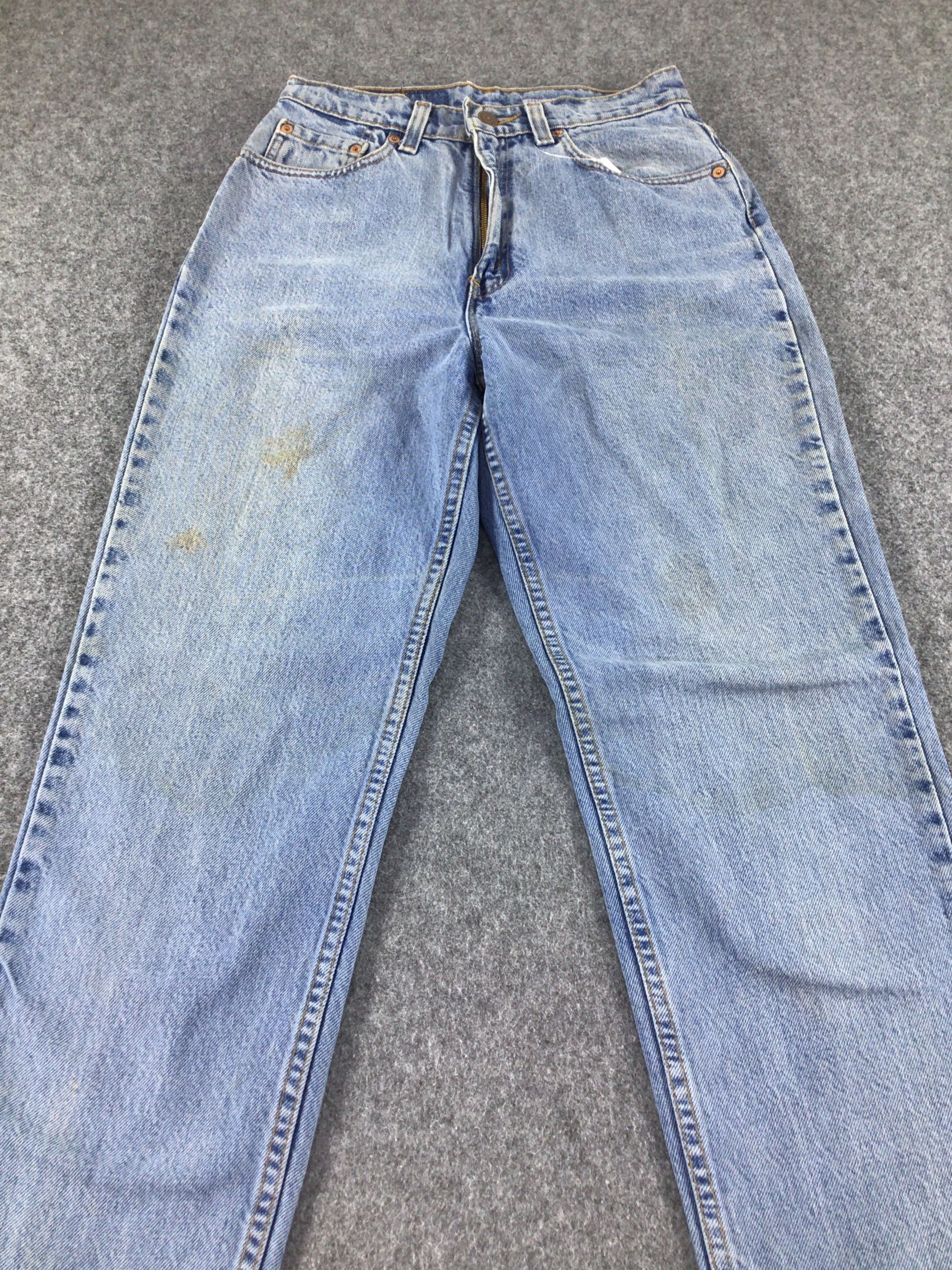 Levi's Vintage 90s Levi's 521 Jeans Medium Wash Denim KJ063 Size US 28 / EU 44 - 3 Thumbnail