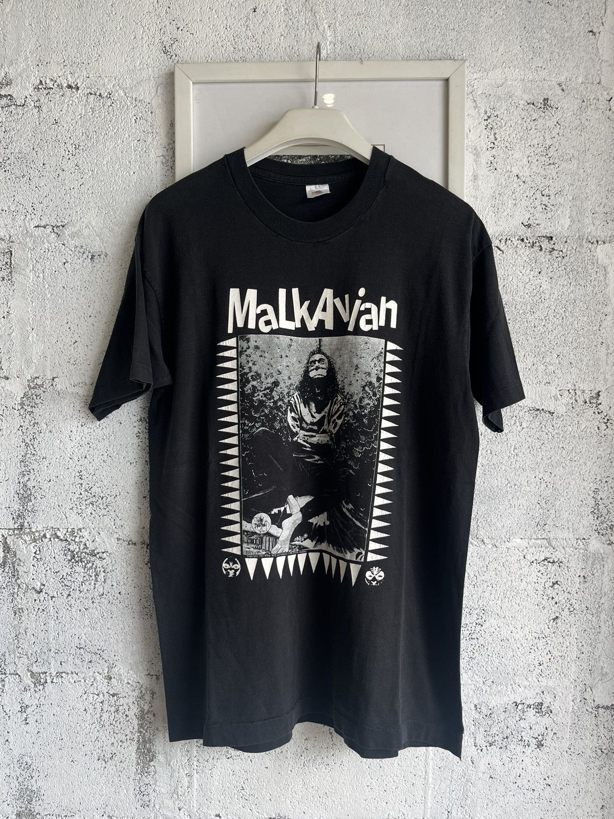 Vintage Vintage Malkavian 1993 Timothy Bradstreet Black T-shirt Size US L / EU 52-54 / 3 - 2 Thumbnail