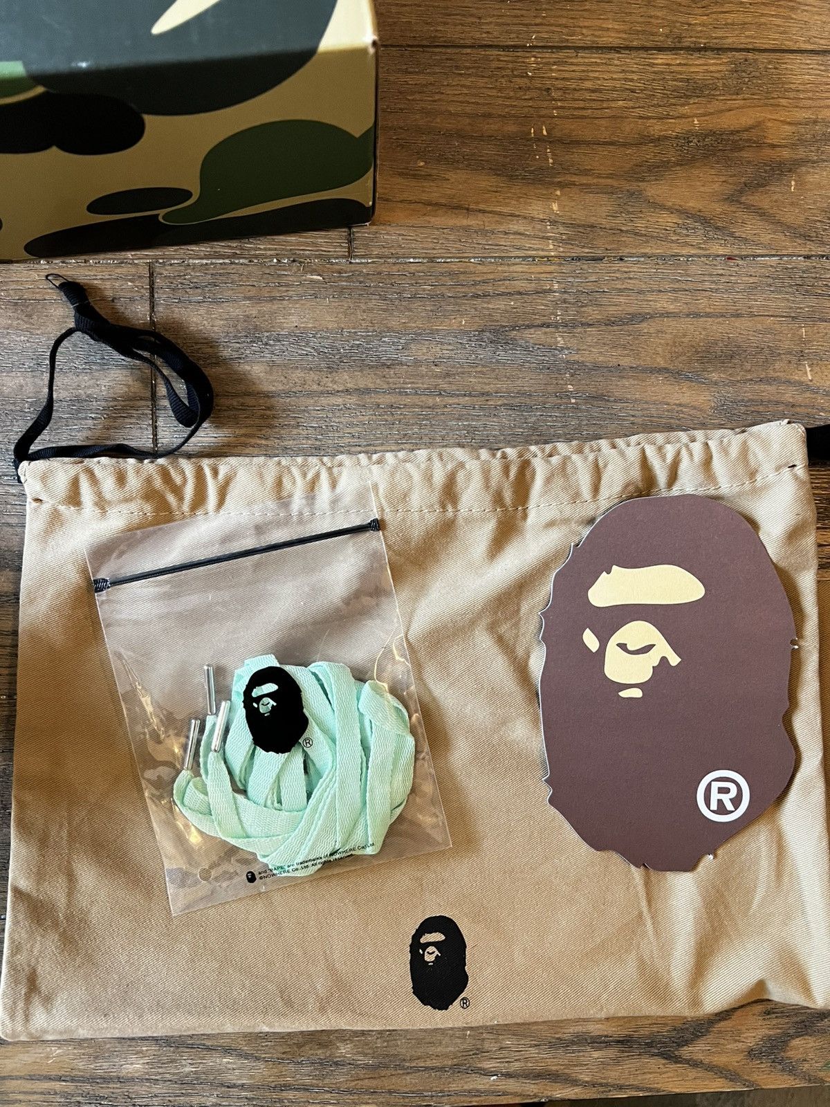 Bape Wnms BAPESTA green trainers Size US 6 / IT 36 - 11 Thumbnail