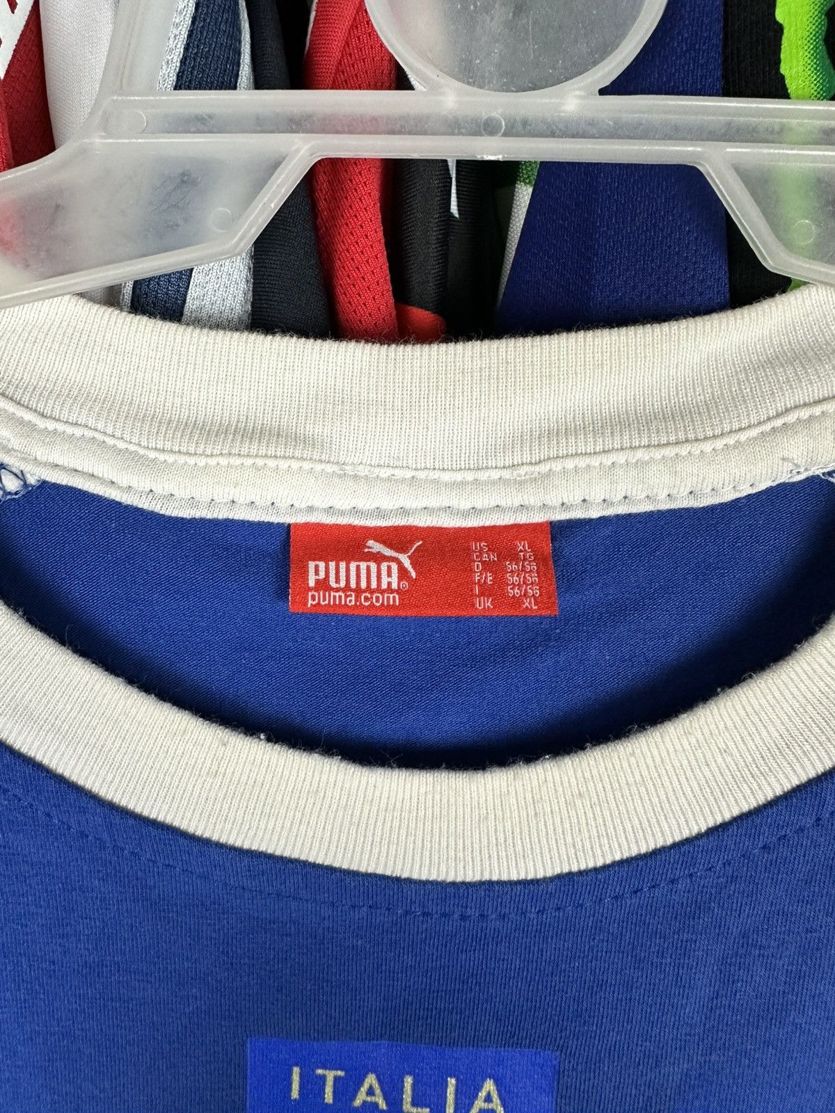 Puma Italia 2006 Puma Football Soccer Shirt jersey cotton sz XL Size US XL / EU 56 / 4 - 5 Thumbnail