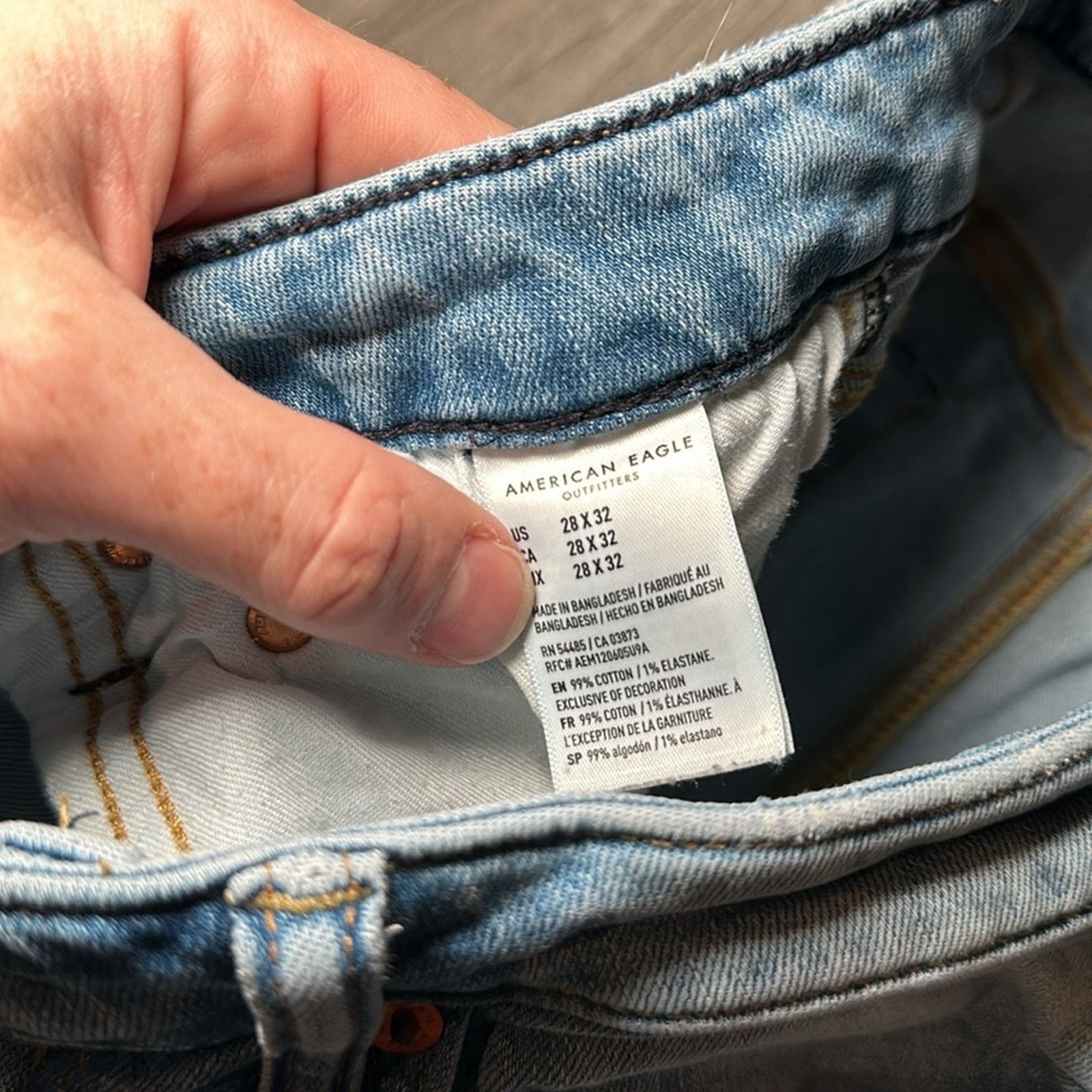 American Eagle Outfitters American Eagle AirFlex Athletic Jeans - 28x32 Size US 28 / EU 44 - 9 Thumbnail