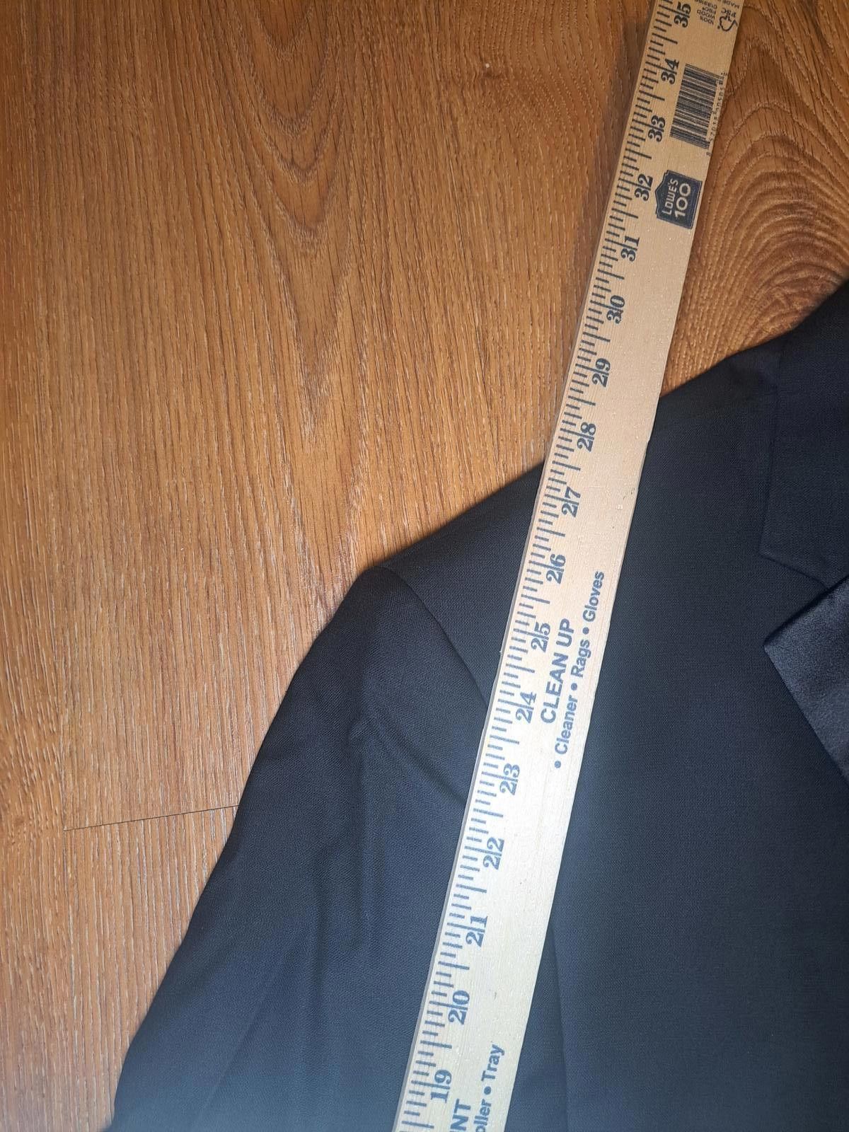 Jos. A. Bank Jos A Bank Tuxedo Jacket Separate Mens 50L Black 100% Wool Size 50L - 12 Thumbnail