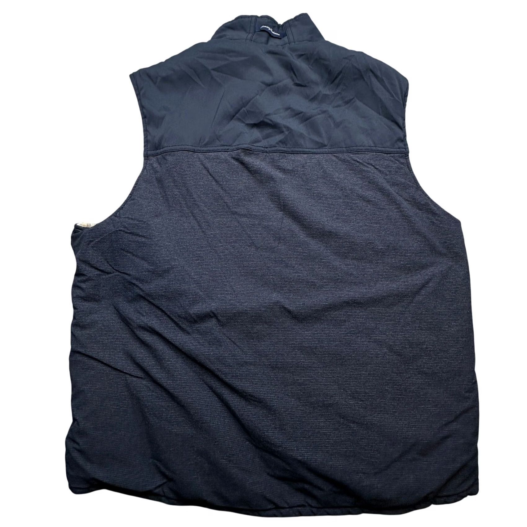 Tommy Bahama Tommy Bahama Crescent City Reversible Vest Mens XXL Dark Eclipse Corduroy Puffer Size US XXL / EU 58 / 5 - 4 Thumbnail