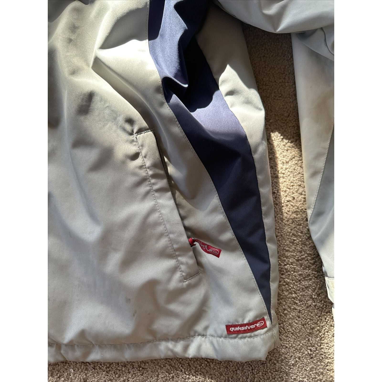 Quiksilver Vintage Quiksilver Winter Puffer Jacket Men's Large Size US L / EU 52-54 / 3 - 2 Thumbnail